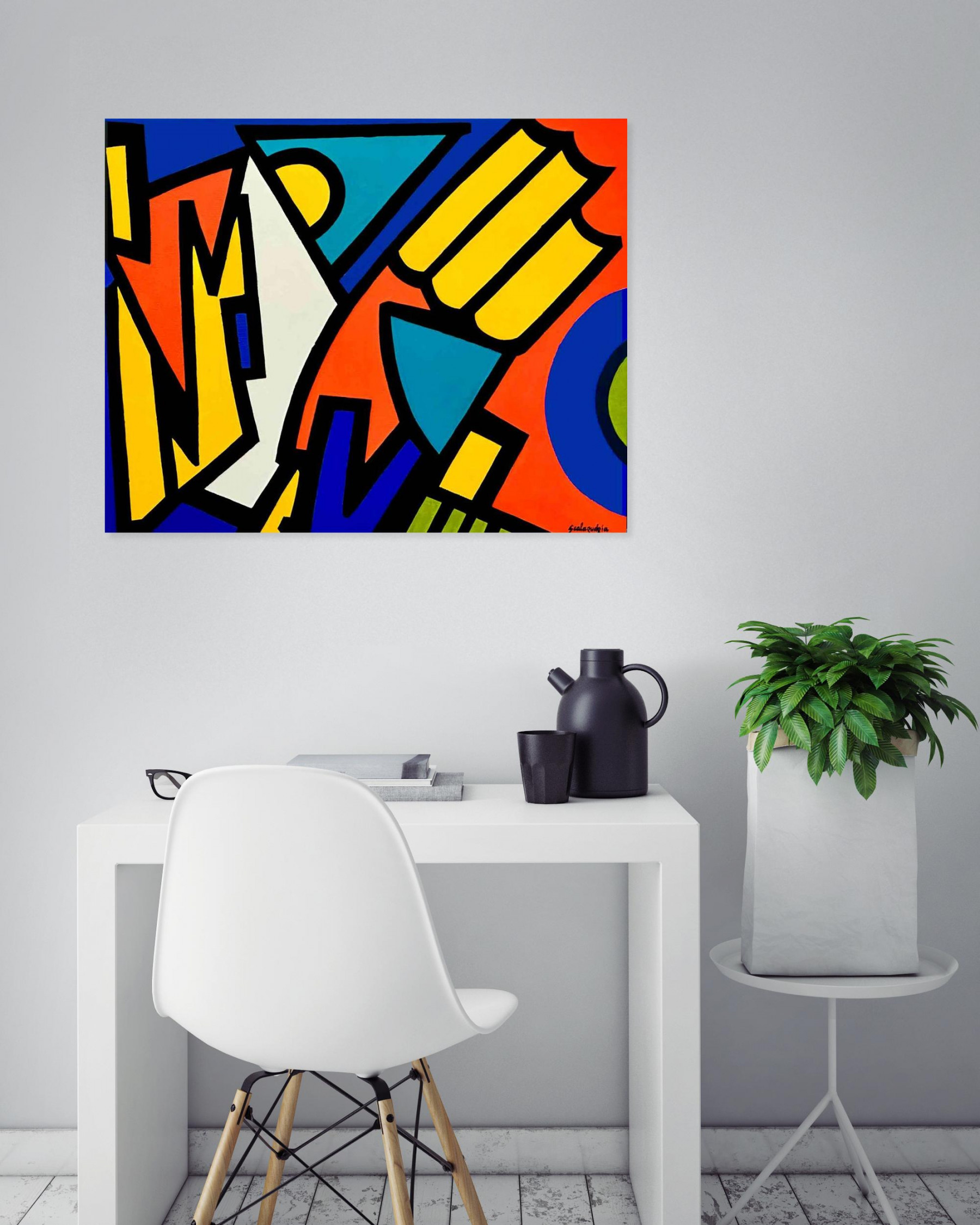 Scalarudgia, Sans titre, painting - Artalistic online contemporary art buying and selling gallery