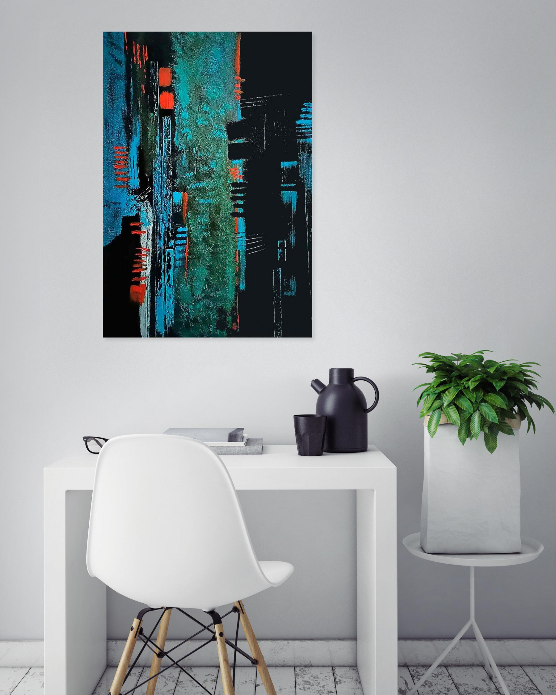 Oeil Pastel, Sans titre, painting - Artalistic online contemporary art buying and selling gallery