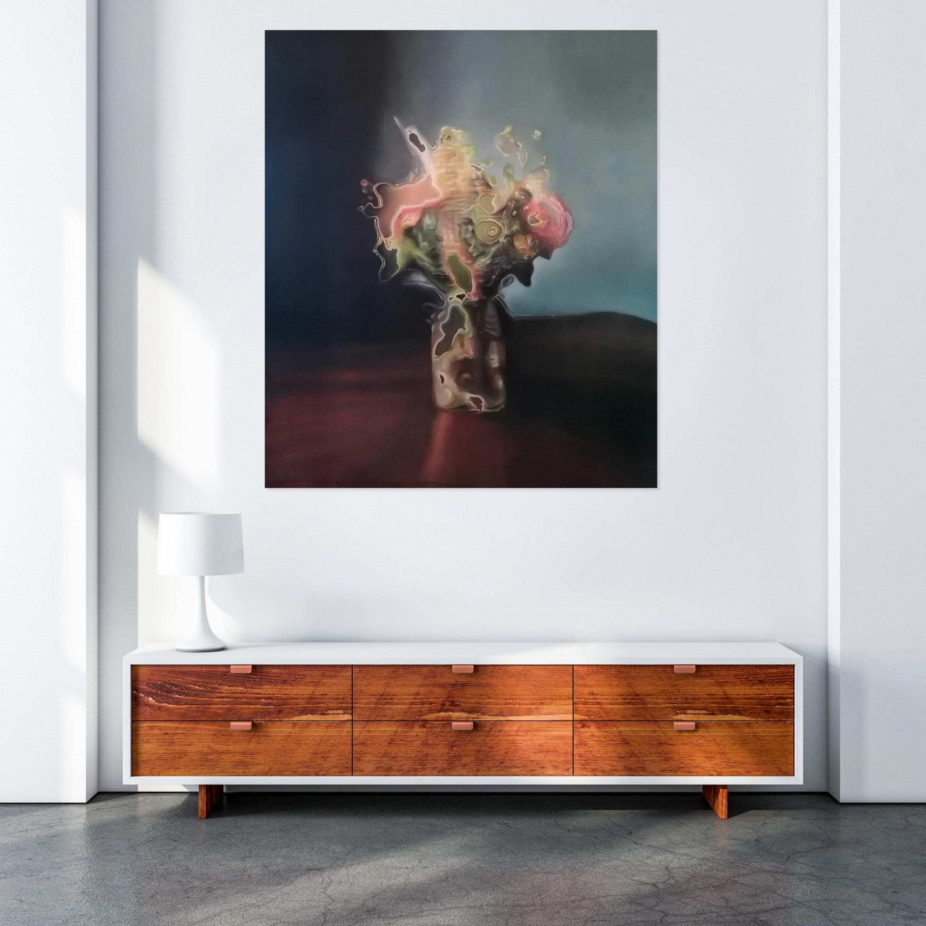 Stefano Mazzolini, Esporos, painting - Artalistic online contemporary art buying and selling gallery