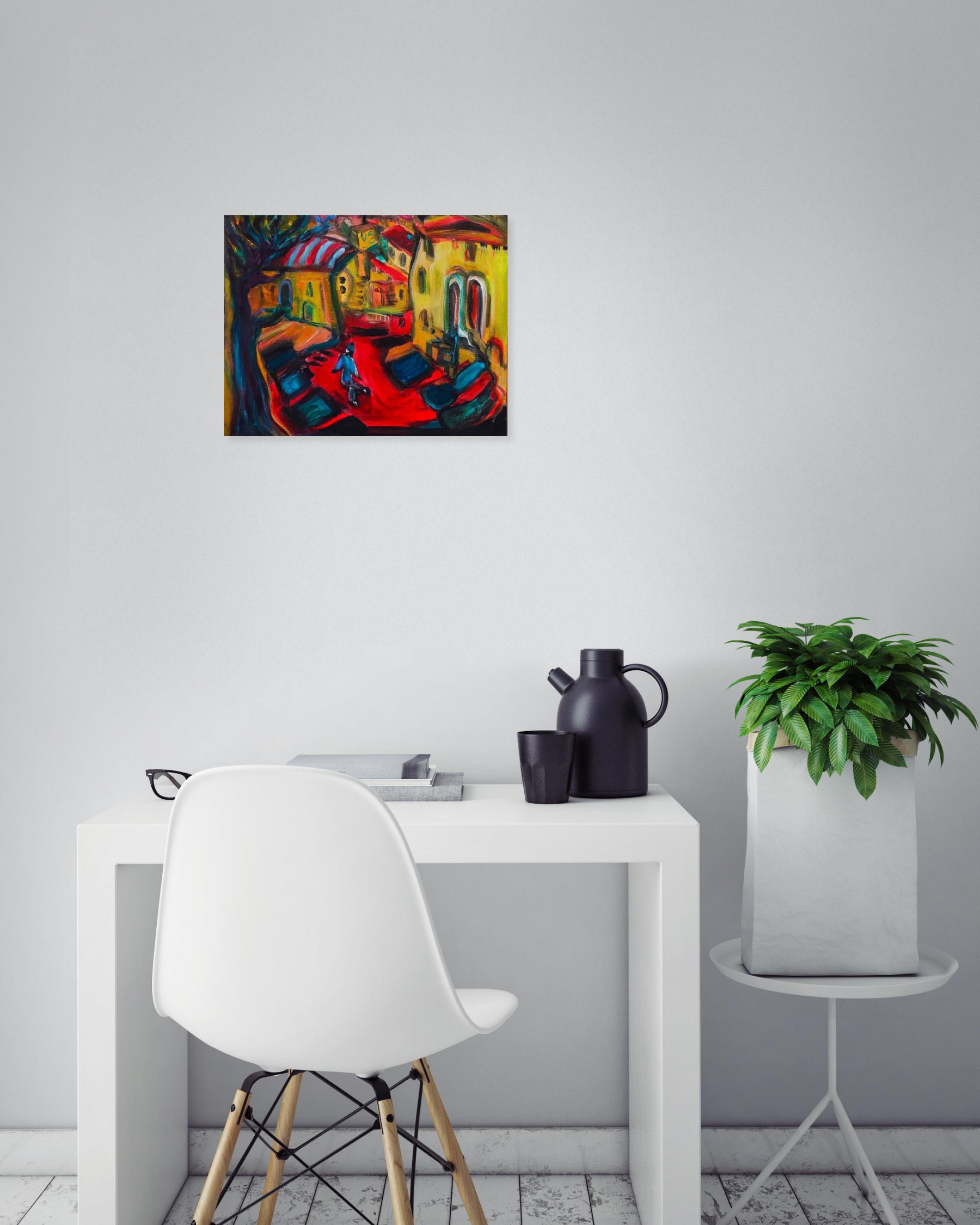 Tissa, Résilience, painting - Artalistic online contemporary art buying and selling gallery