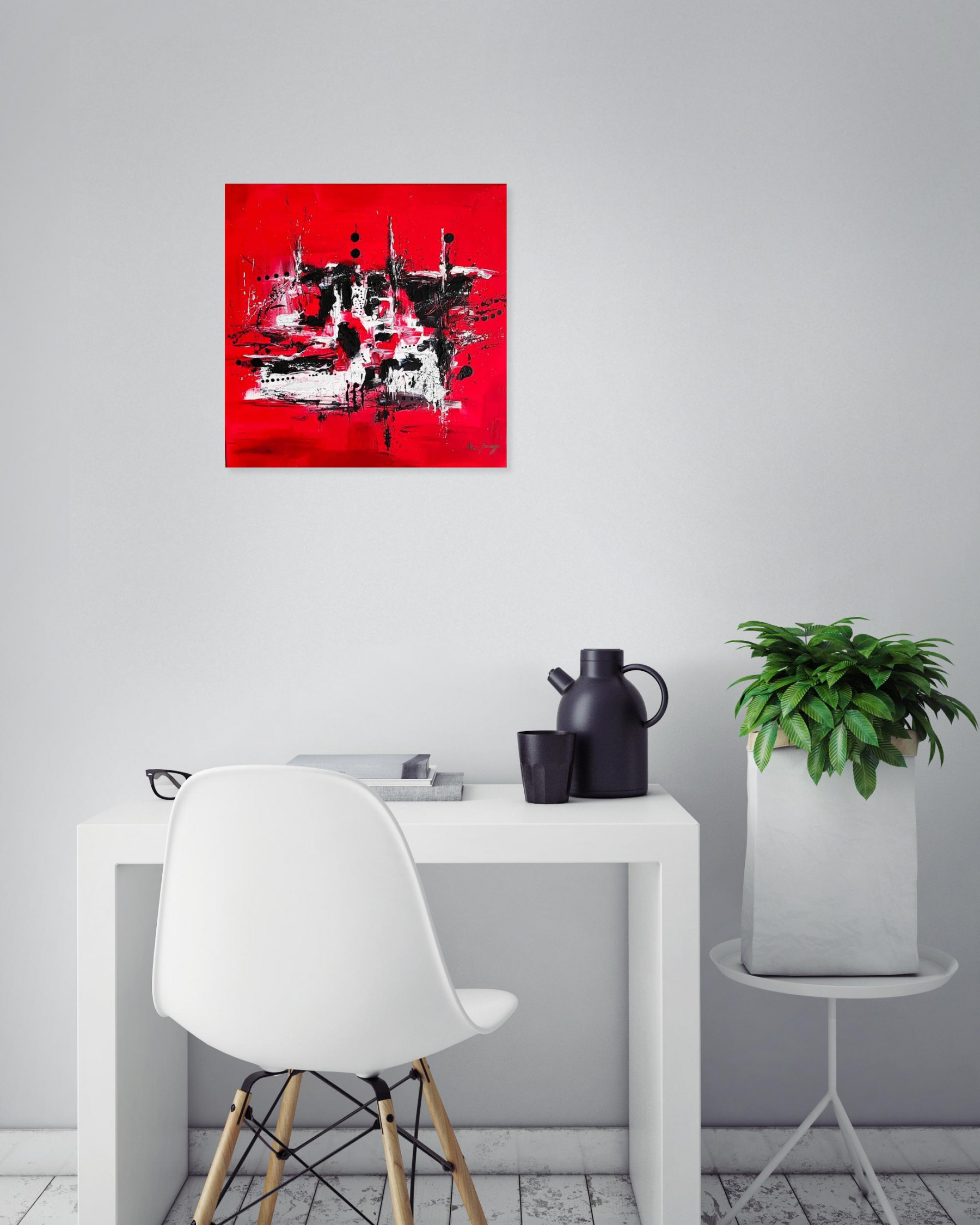 Âme Sauvage, recueillement, painting - Artalistic online contemporary art buying and selling gallery
