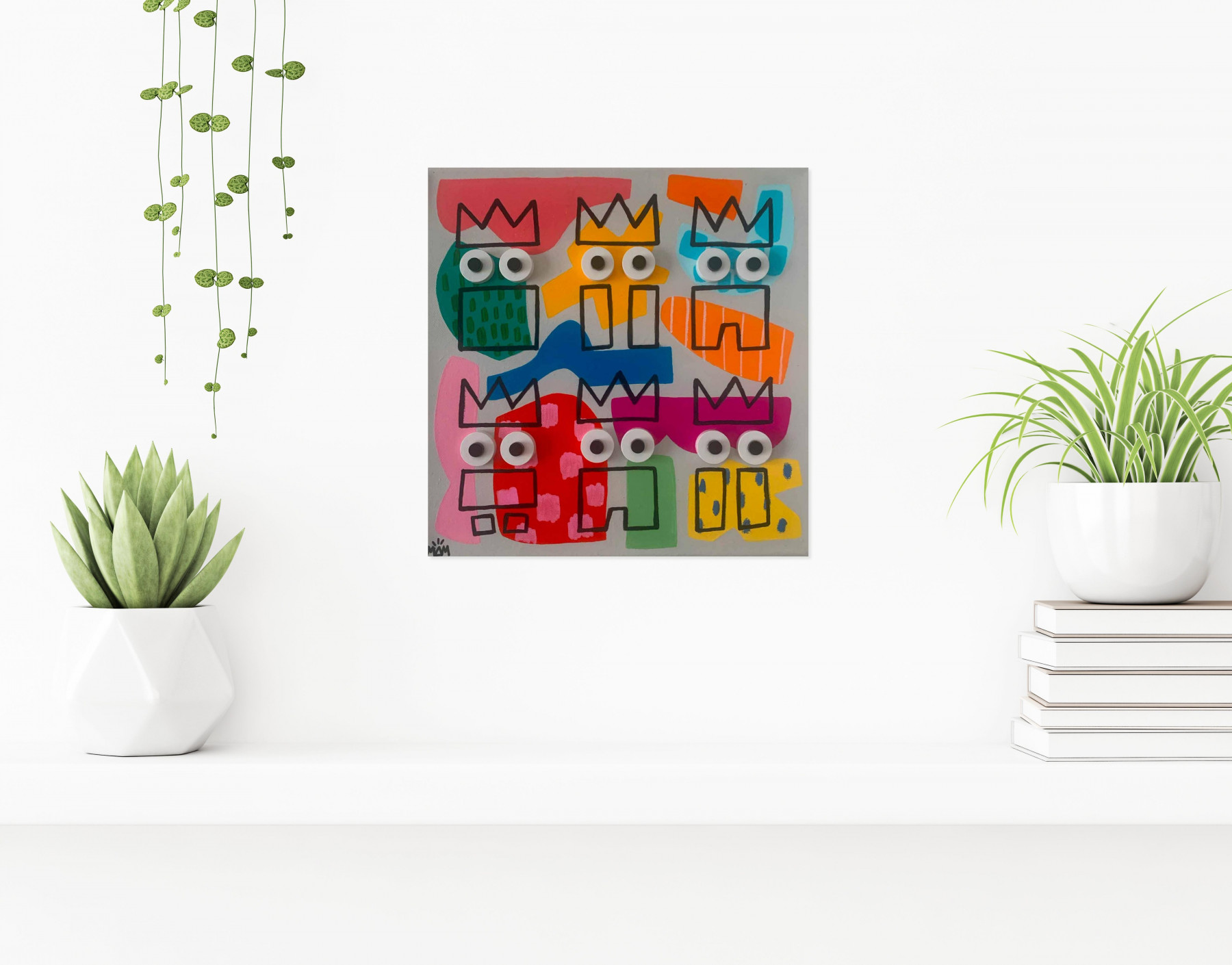 Mam, Happy tribu, painting - Artalistic online contemporary art buying and selling gallery