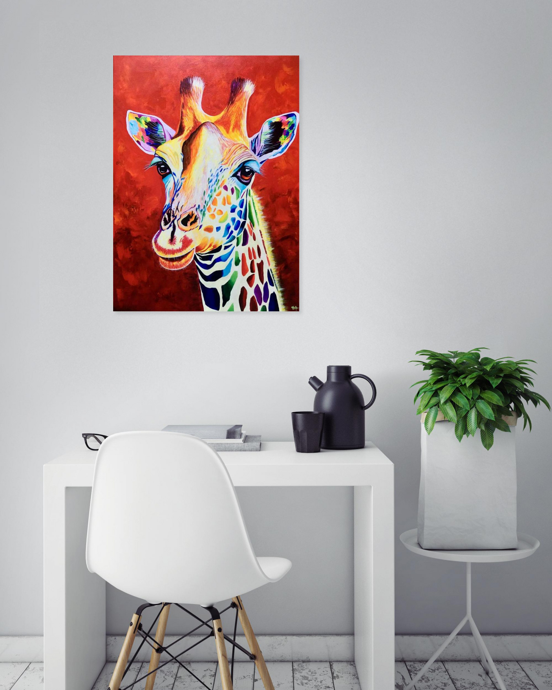 Françoise Augustine, Hairong, painting - Artalistic online contemporary art buying and selling gallery