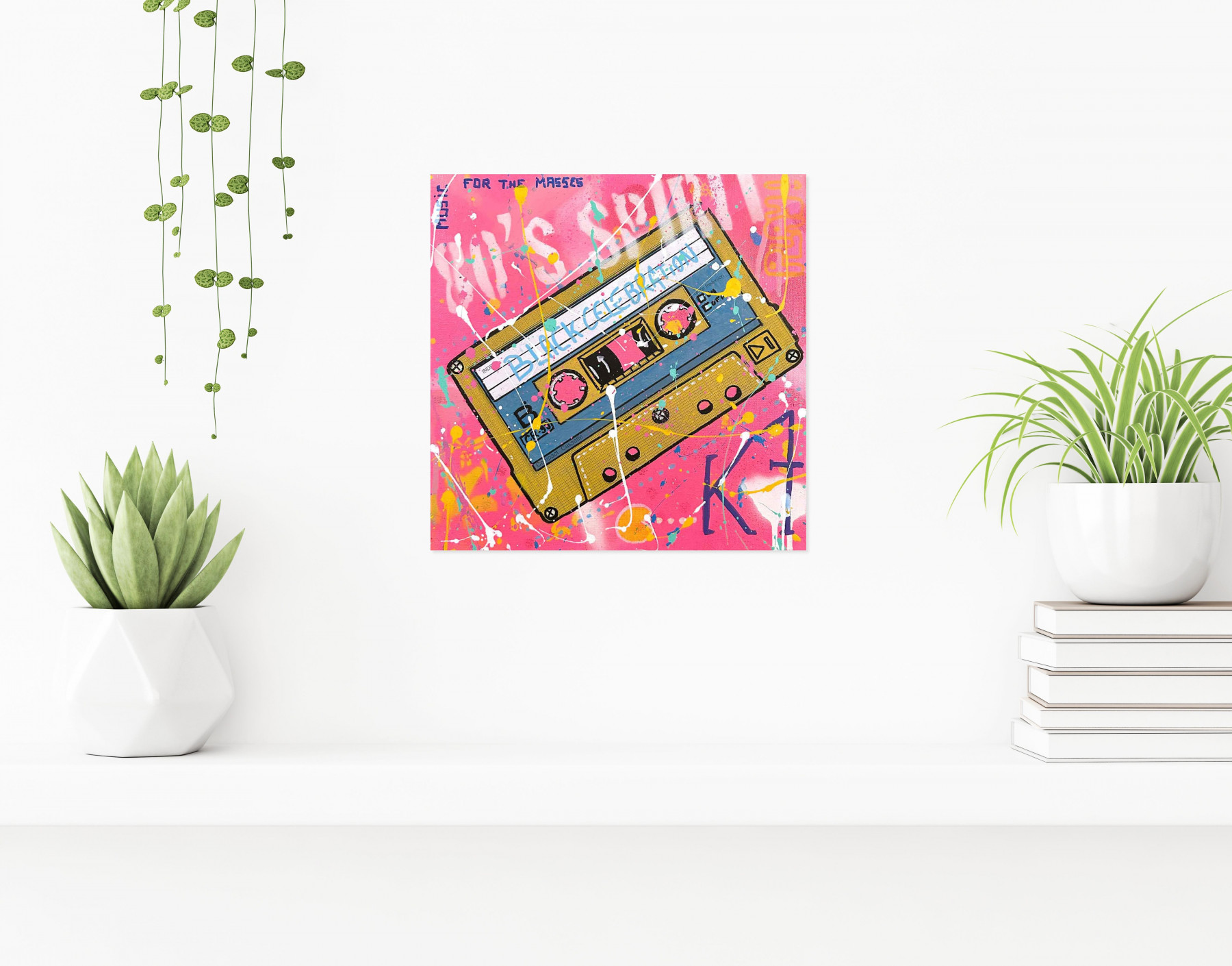 Secam, K7 pink, painting - Artalistic online contemporary art buying and selling gallery