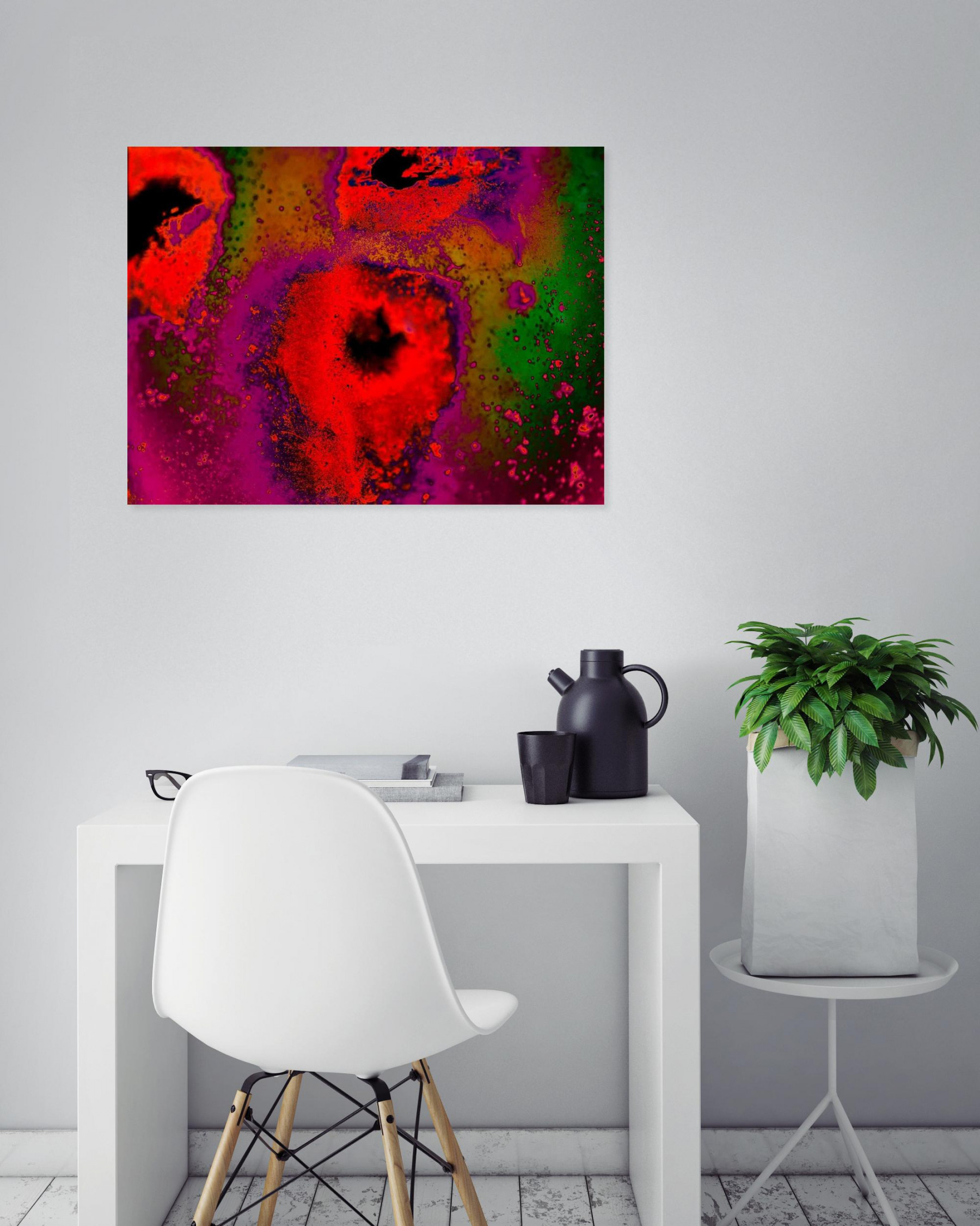 Jan Pincemaille, Les coquelicots, painting - Artalistic online contemporary art buying and selling gallery