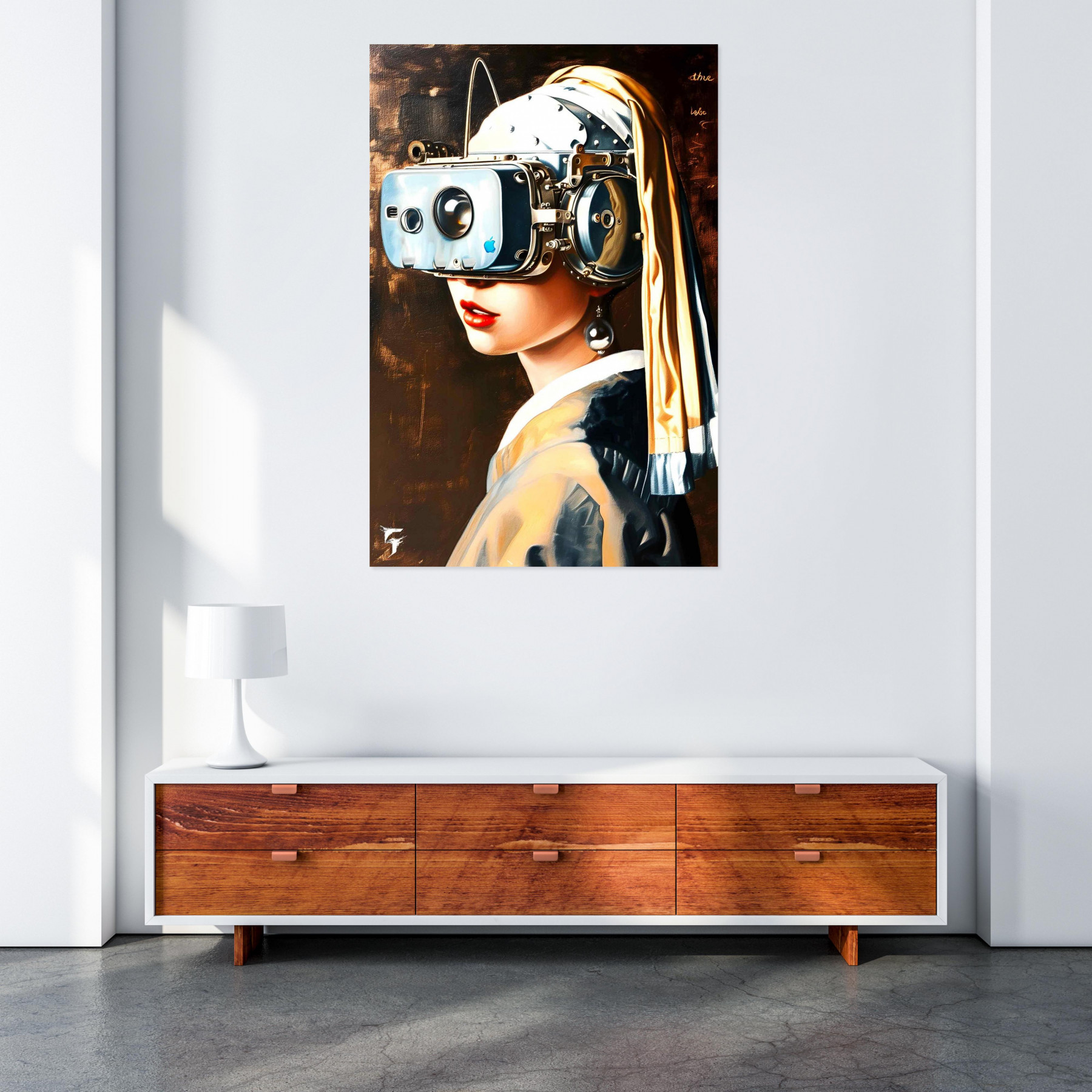 Chroma, La fille à la perle connectée, edition - Artalistic online contemporary art buying and selling gallery