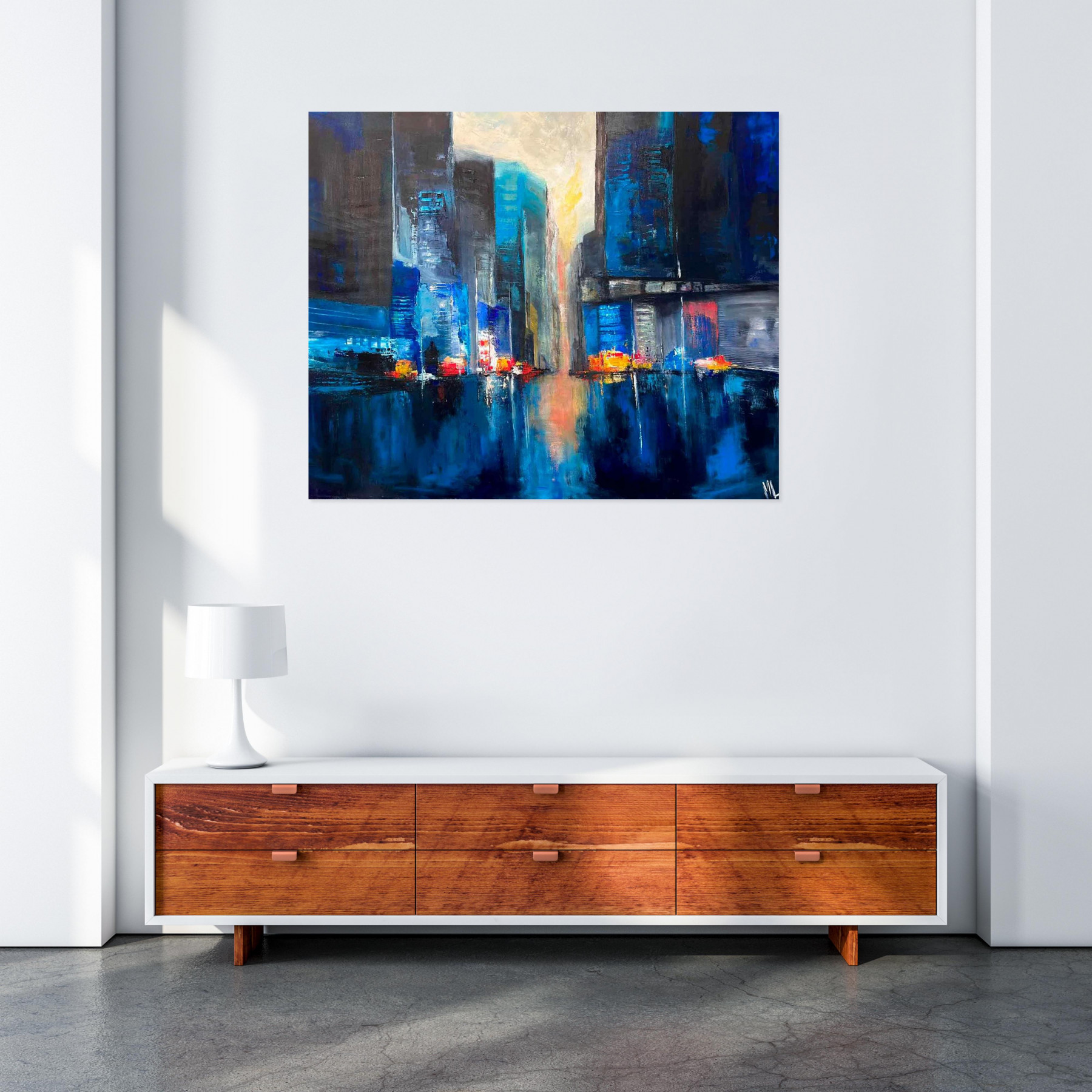 Marie Line Robert, Ailleurs, painting - Artalistic online contemporary art buying and selling gallery