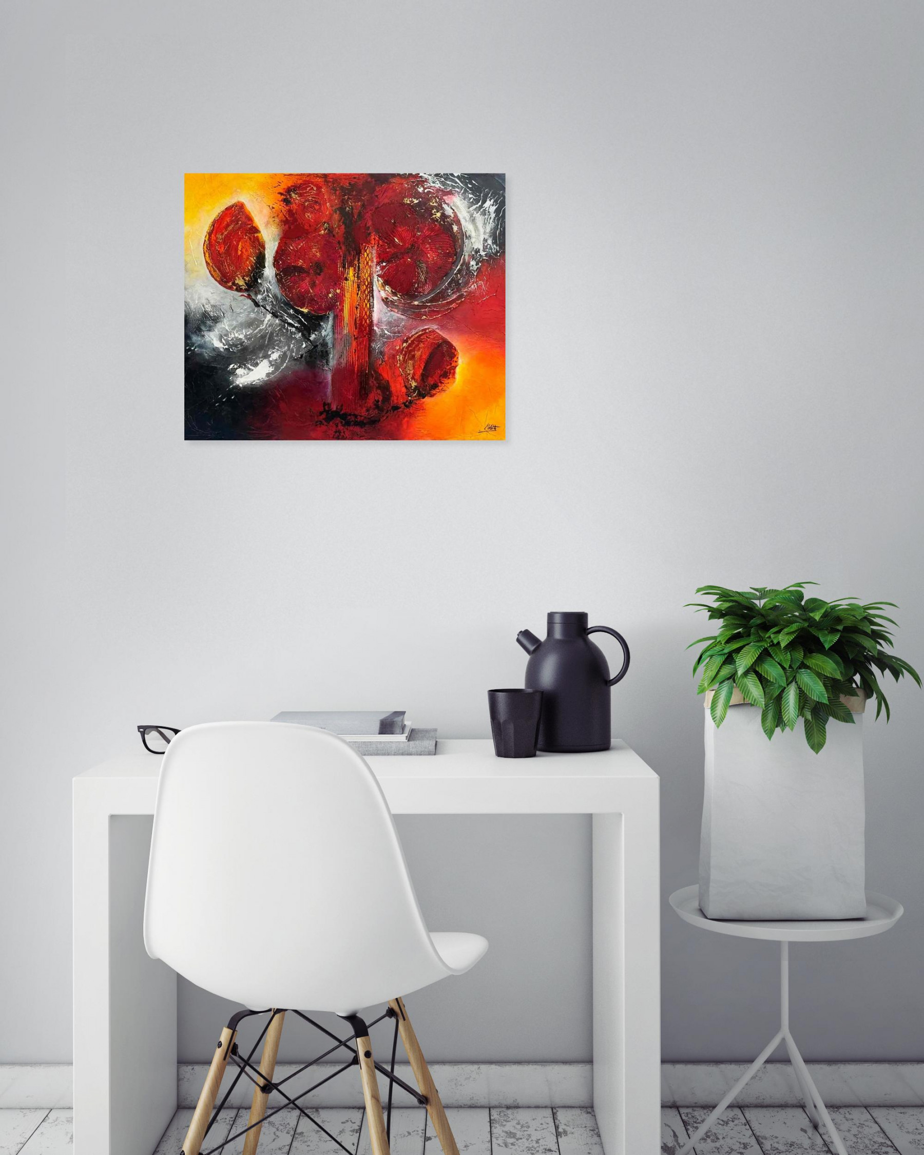 Colette Le Bot, Fragile, painting - Artalistic online contemporary art buying and selling gallery