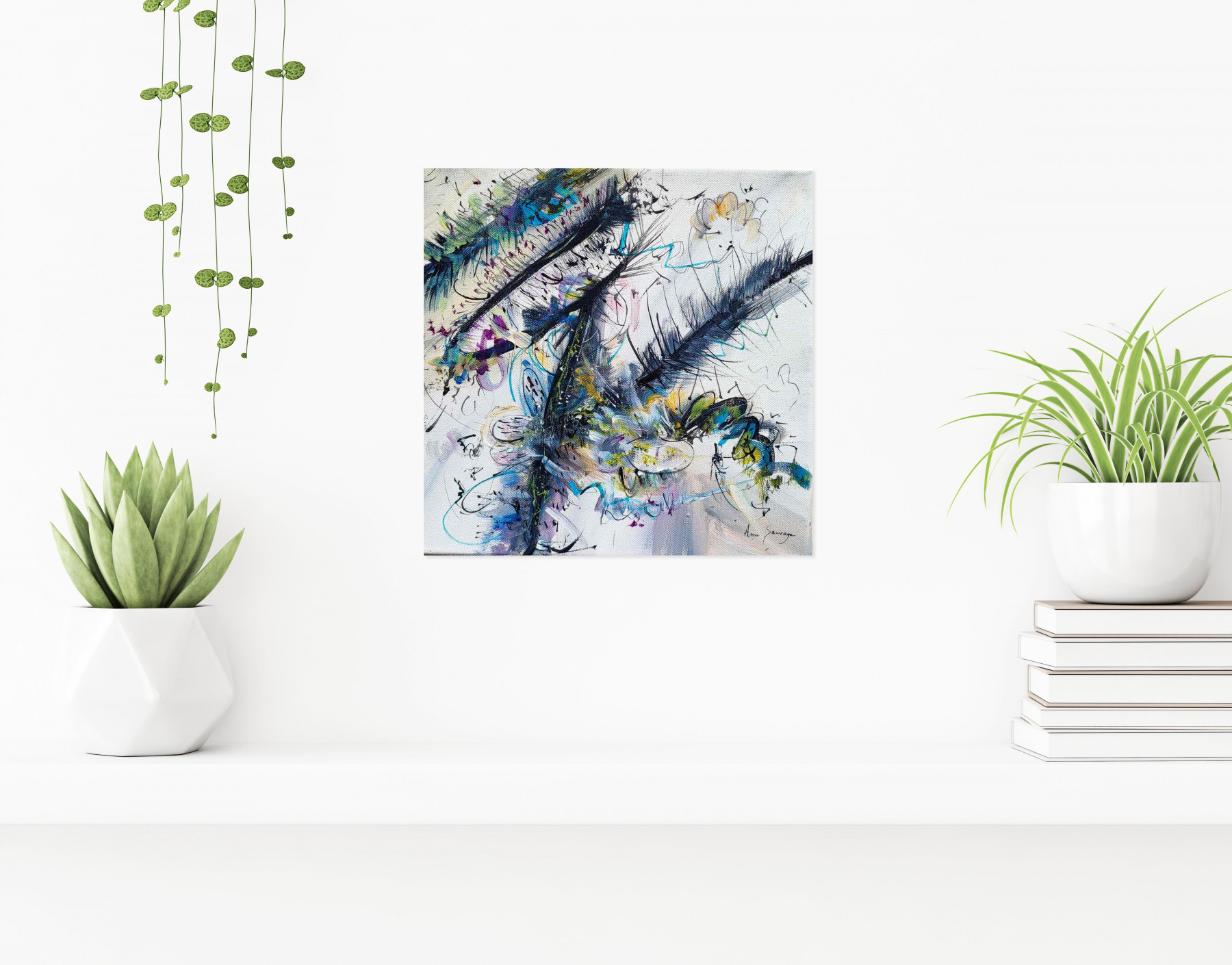 Âme Sauvage, Tourbillons, painting - Artalistic online contemporary art buying and selling gallery