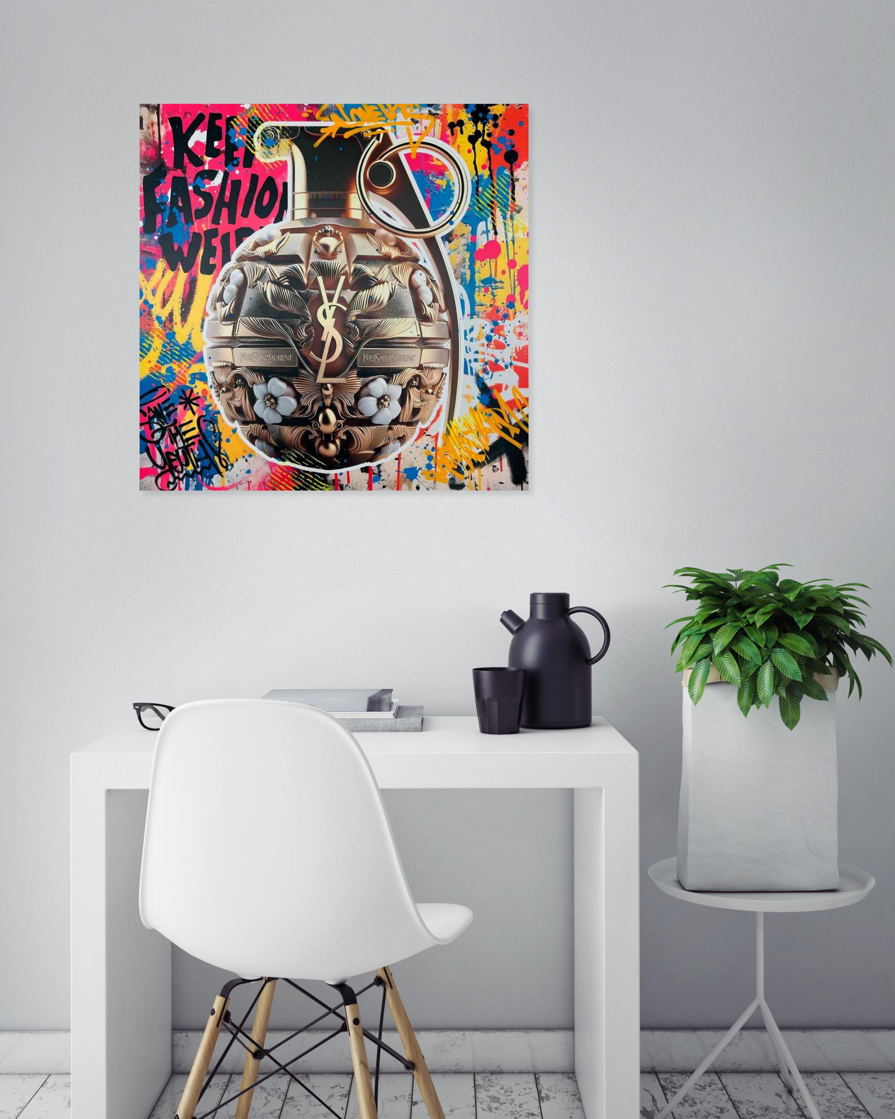 Aiiroh, Blow your mind, painting - Artalistic online contemporary art buying and selling gallery