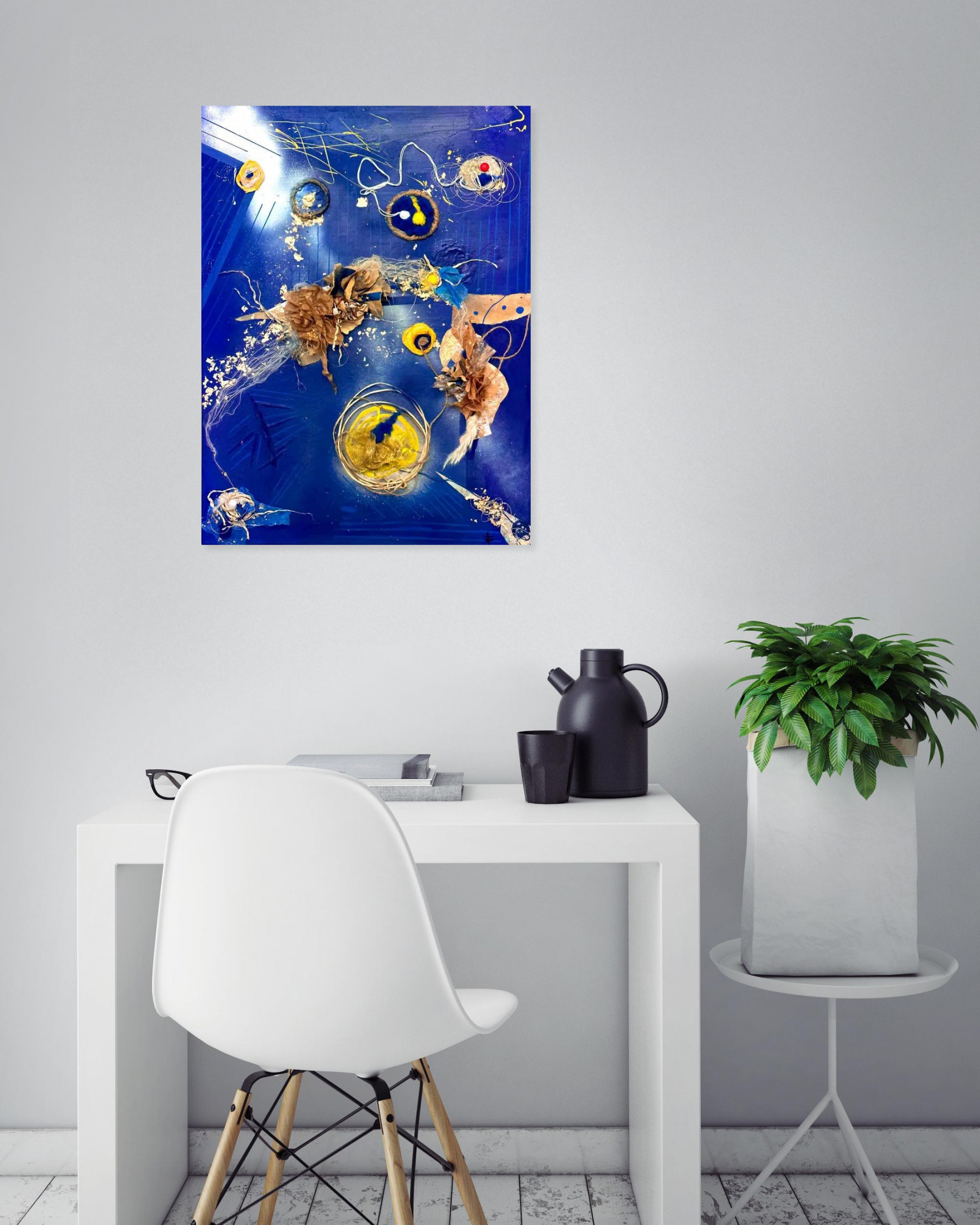 Olympe Persée, Echos, painting - Artalistic online contemporary art buying and selling gallery