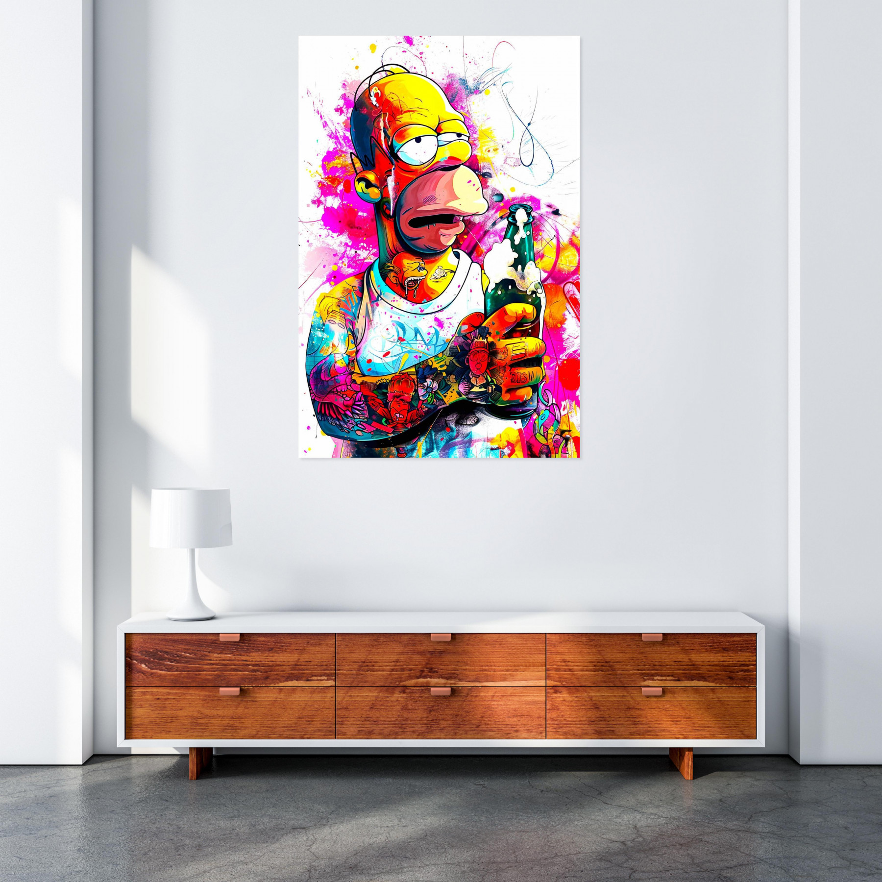 Chroma, la gueule de bois d'homer, edition - Artalistic online contemporary art buying and selling gallery