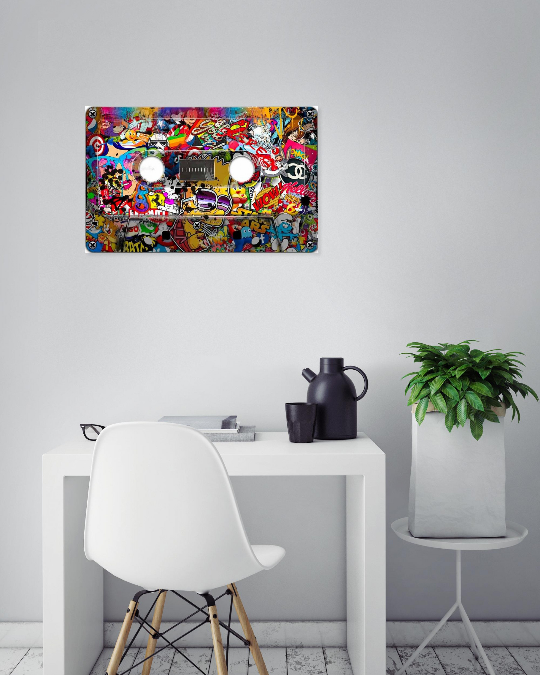 Lascaz, Pop Art Tape, edition - Artalistic online contemporary art buying and selling gallery
