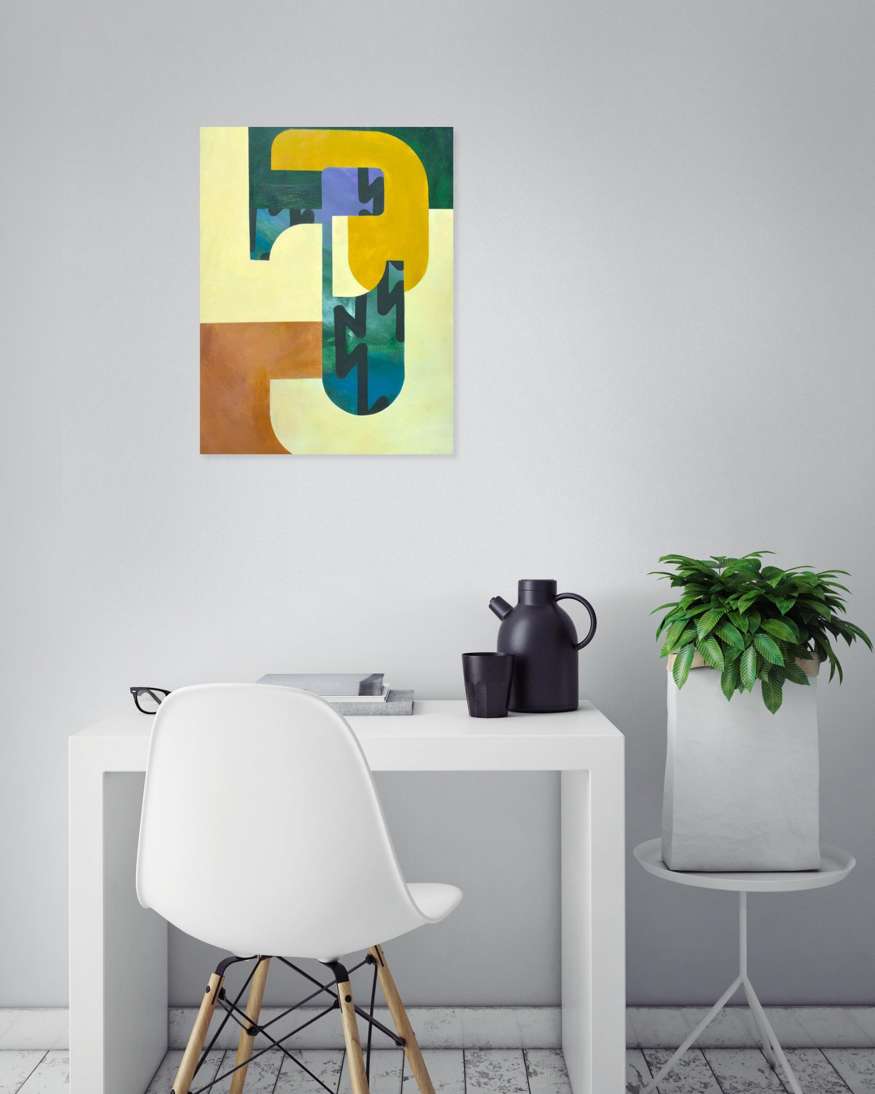 Cliden, Forest, painting - Artalistic online contemporary art buying and selling gallery
