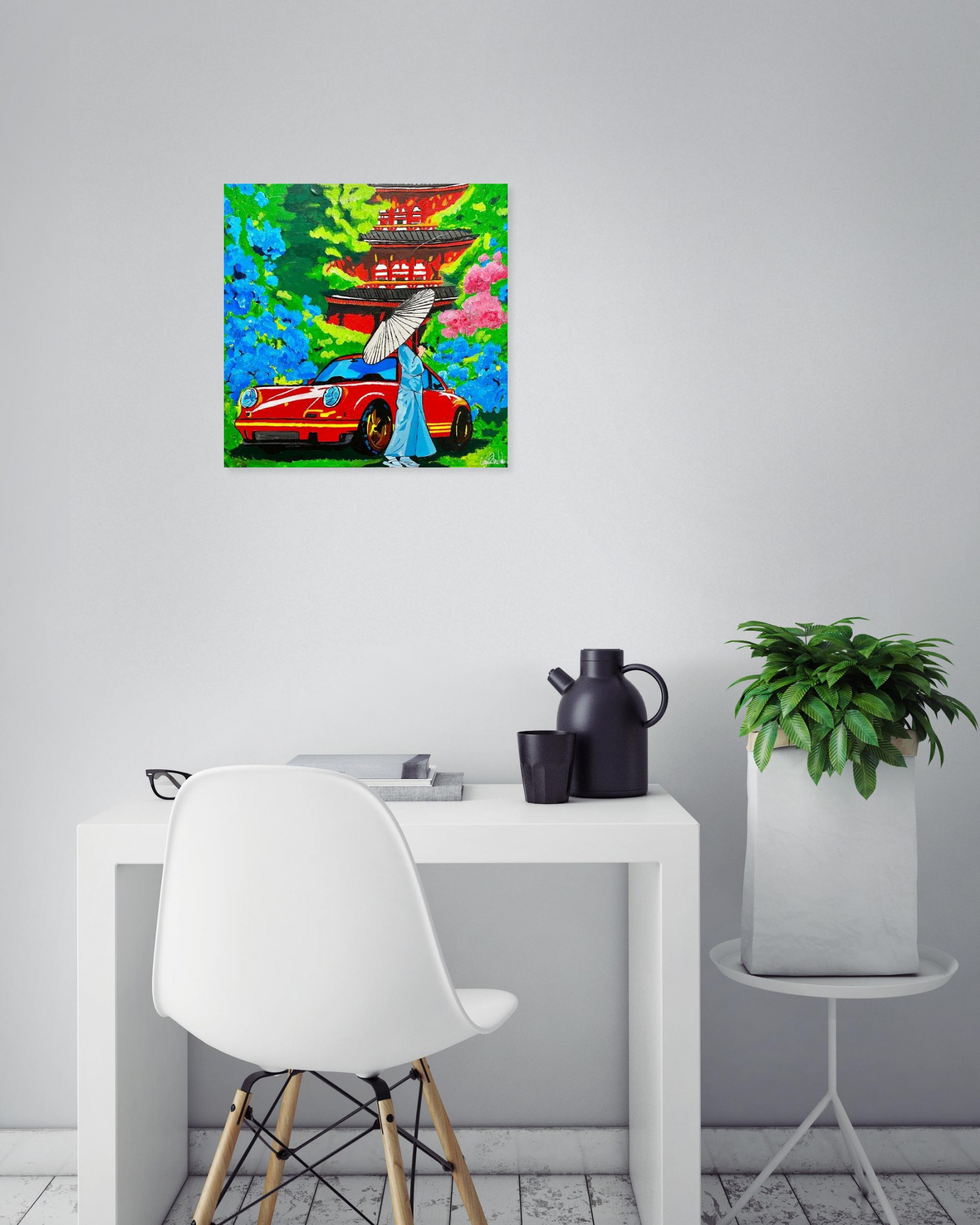 Paulien Cornée, Between dream and reality, painting - Artalistic online contemporary art buying and selling gallery