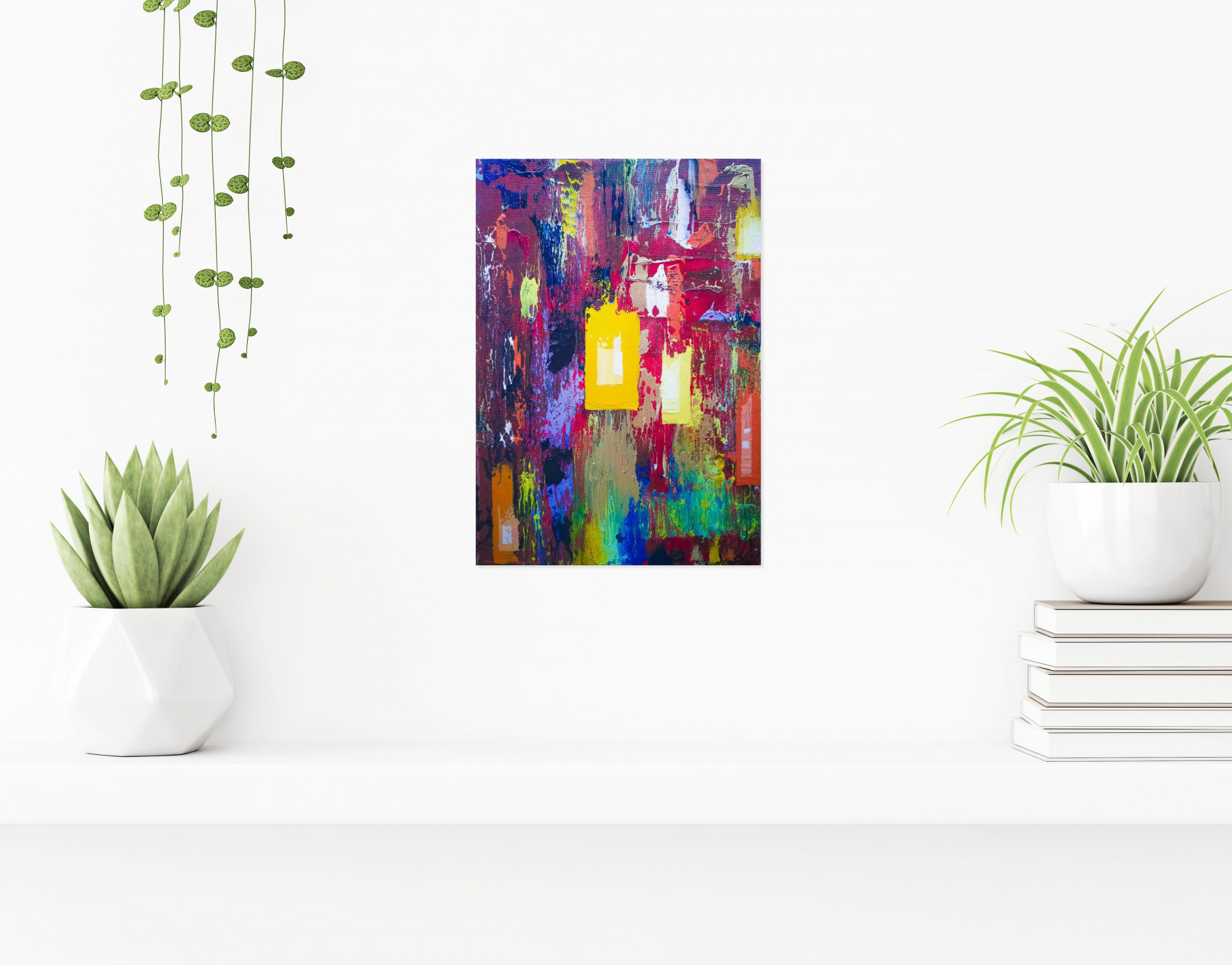 Ivan Colas, Choose your light, painting - Artalistic online contemporary art buying and selling gallery