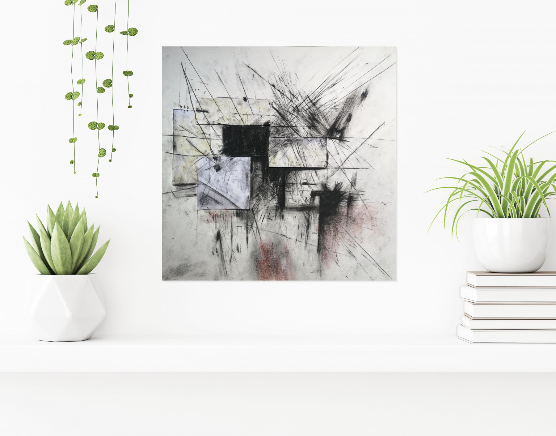 Ivan Colas, Métamorphose du brouillon, painting - Artalistic online contemporary art buying and selling gallery