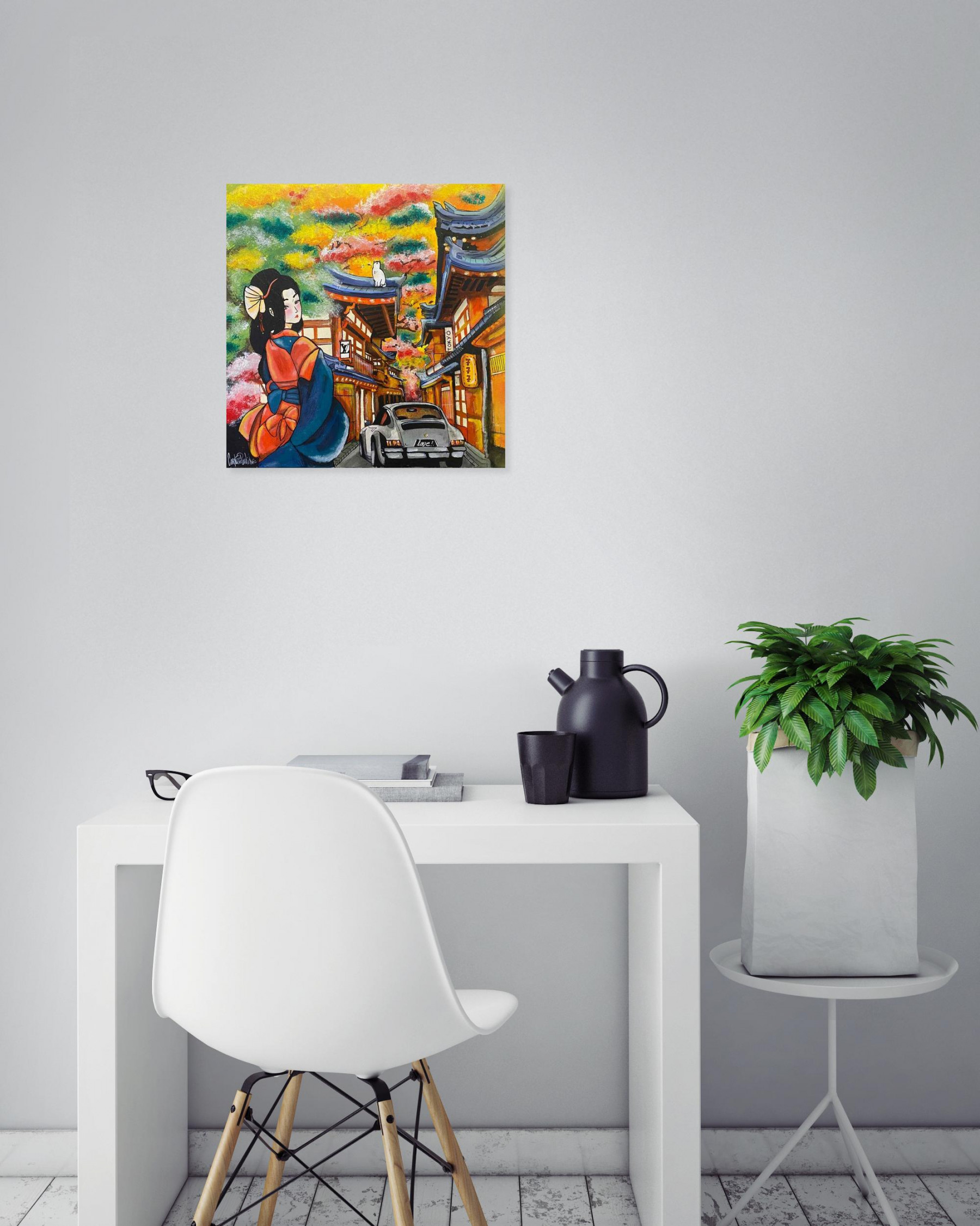 Pauline Cornée, Traditional luxury, painting - Artalistic online contemporary art buying and selling gallery