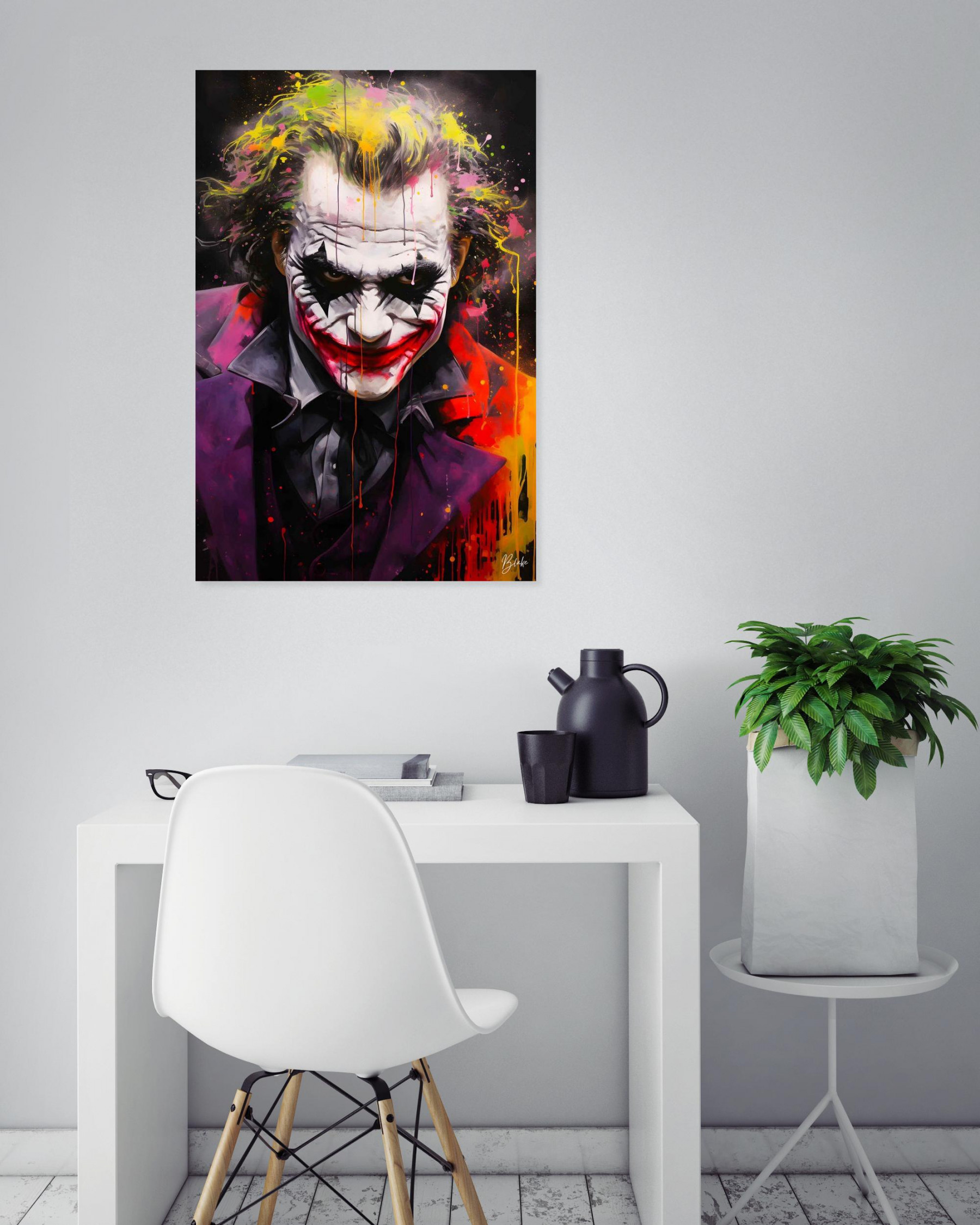Blake, Joker le clown des ombres, edition - Artalistic online contemporary art buying and selling gallery