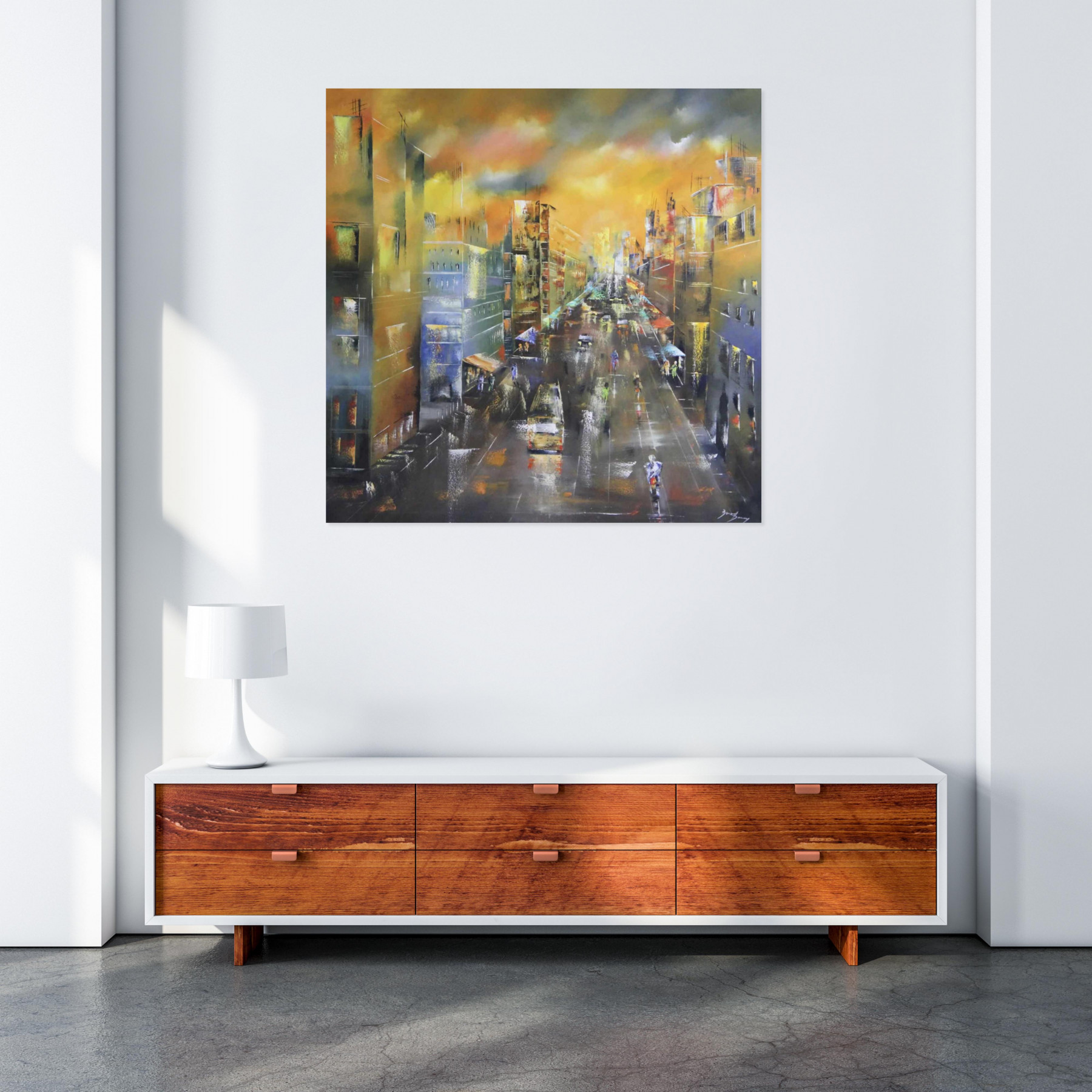Bernard Douay, Progression, painting - Artalistic online contemporary art buying and selling gallery