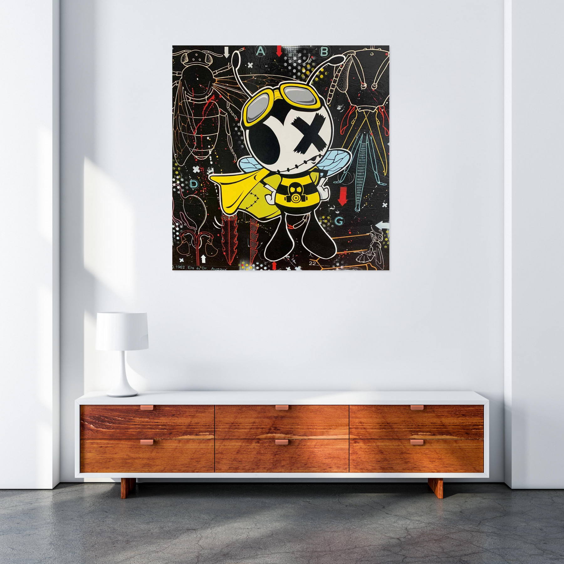 Arsen, To bee a super heroiko, painting - Artalistic online contemporary art buying and selling gallery