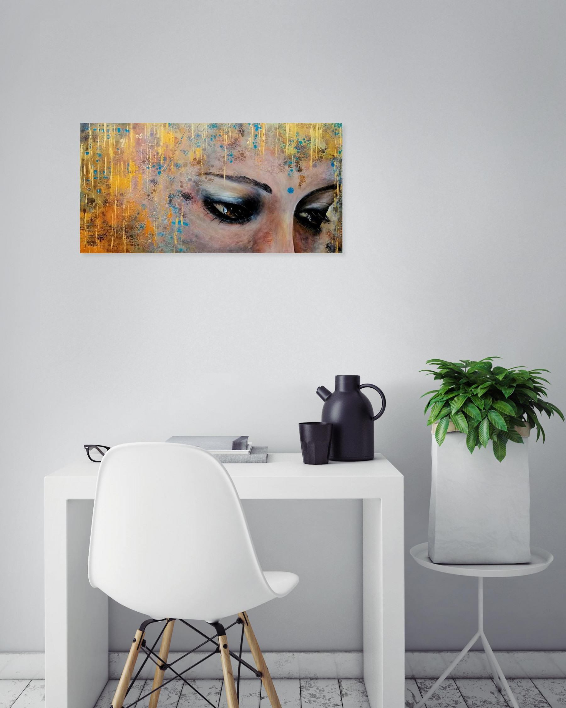 Anne Robin, Principessa, painting - Artalistic online contemporary art buying and selling gallery