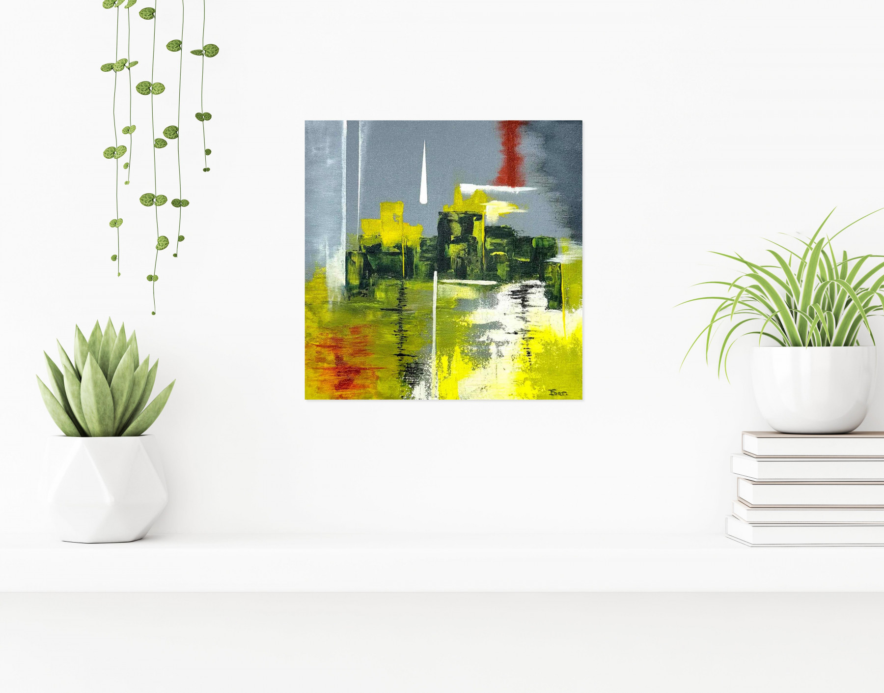 Isabelle Fort, Sin City, painting - Artalistic online contemporary art buying and selling gallery