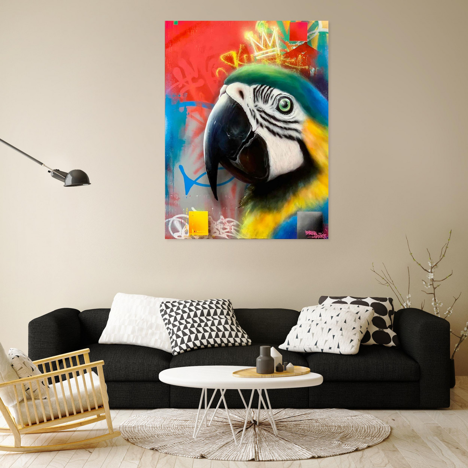 Pablito Mourer, Colores de Colombia, painting - Artalistic online contemporary art buying and selling gallery