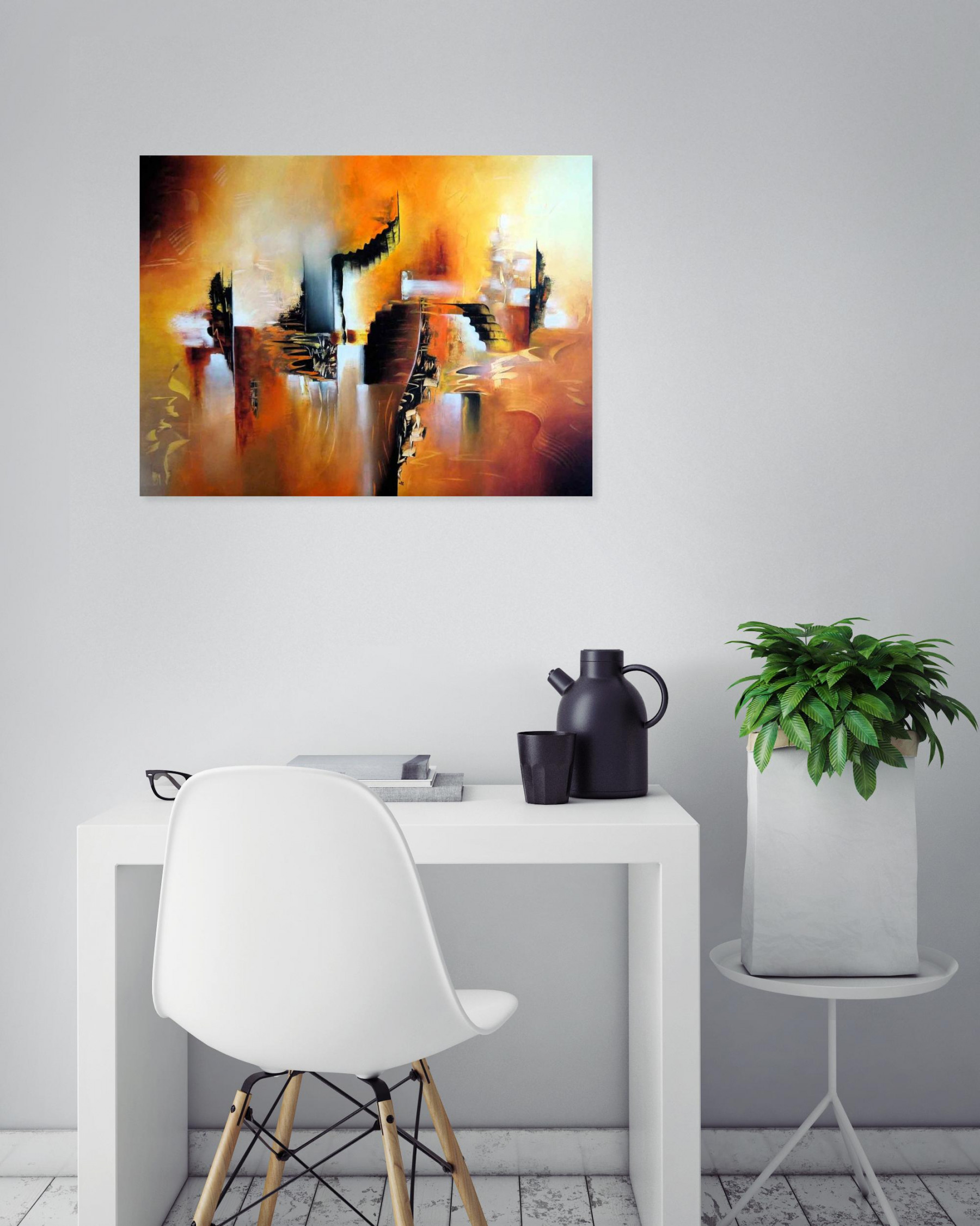 Valérie Lamarre, Speed, painting - Artalistic online contemporary art buying and selling gallery