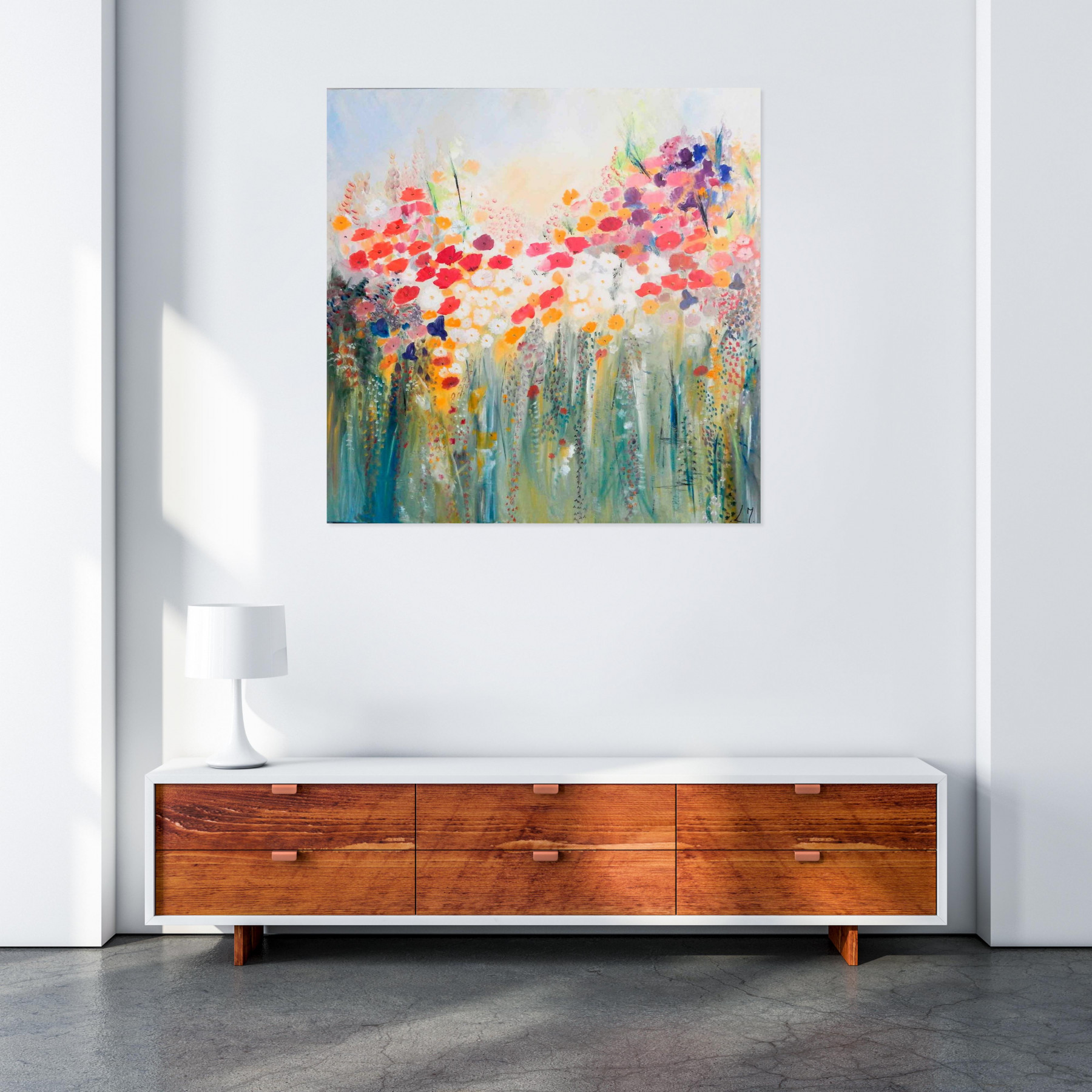 Lydie Massou, Le temps d'un été, painting - Artalistic online contemporary art buying and selling gallery