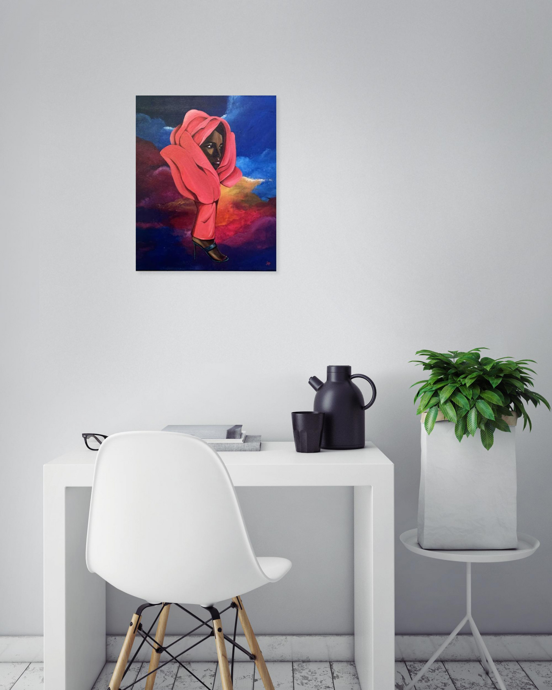 Laorie, Aligné, painting - Artalistic online contemporary art buying and selling gallery