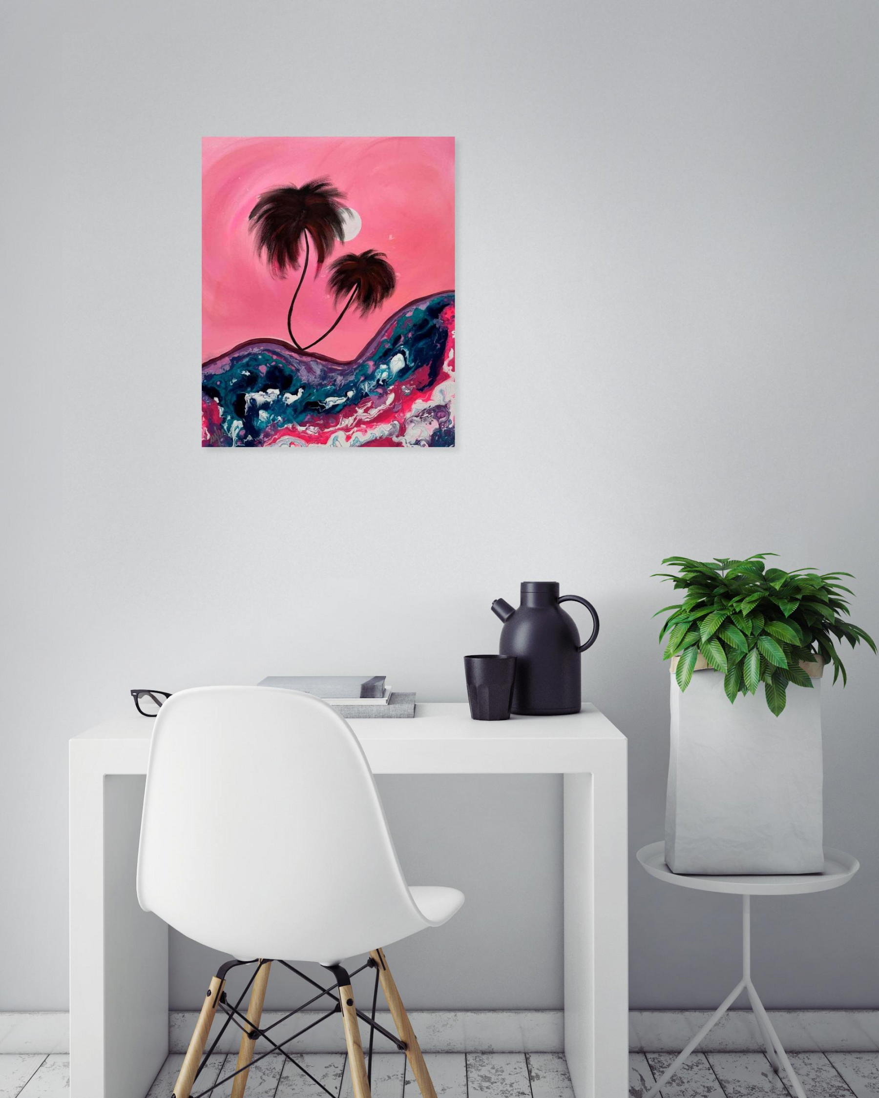 Lucie Pautret, Rêves sucrés, painting - Artalistic online contemporary art buying and selling gallery