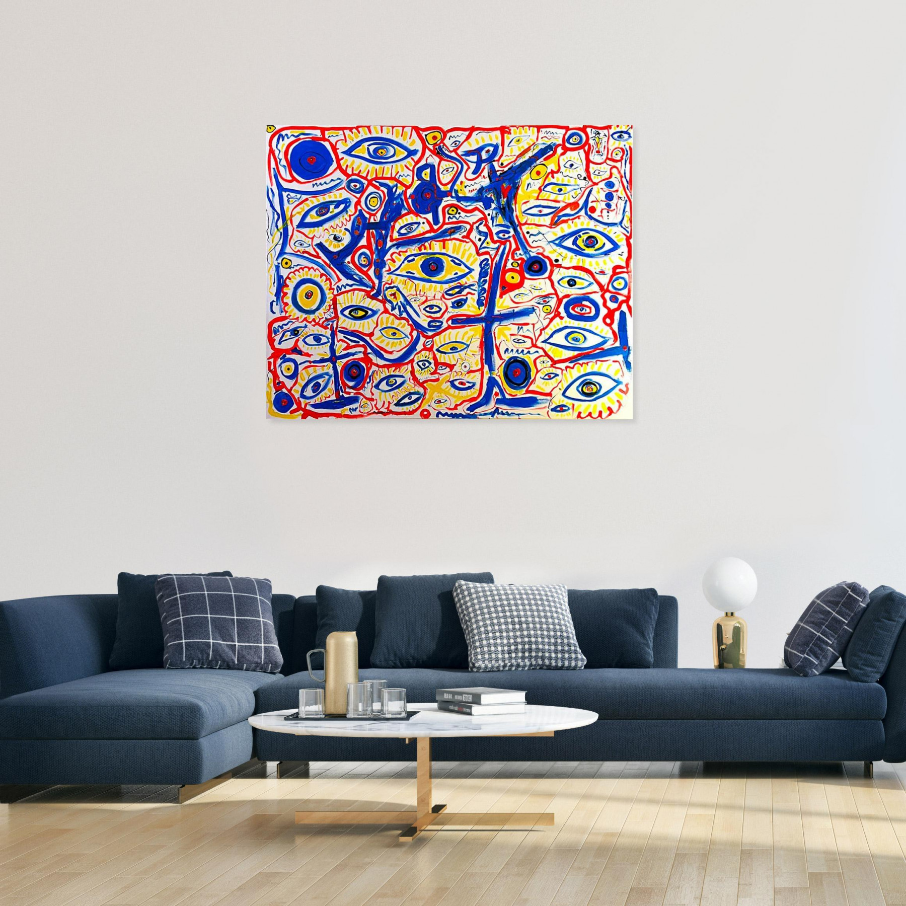 Pansard, Riviera 2, painting - Artalistic online contemporary art buying and selling gallery