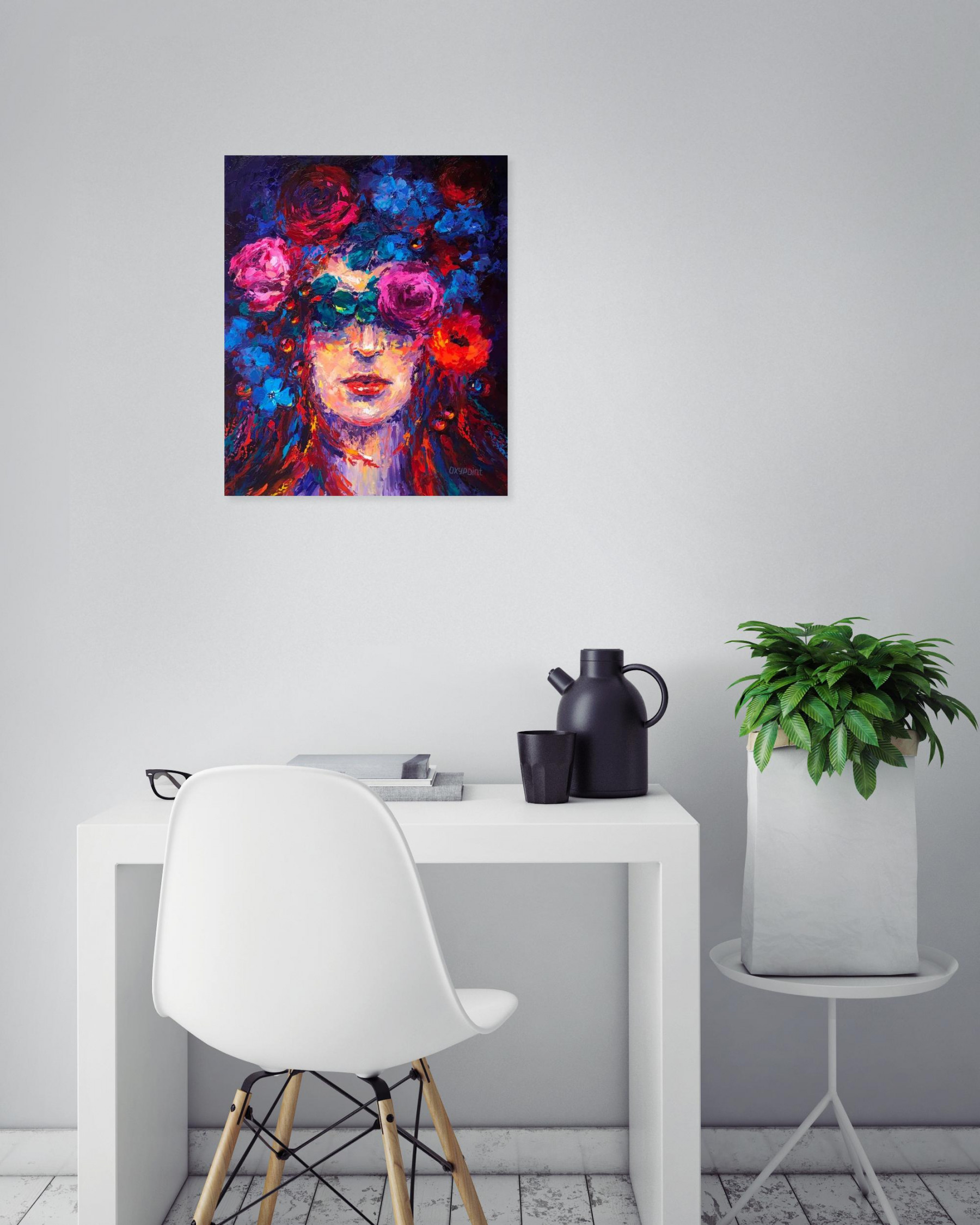 Oxypoint, Look inside yourself, painting - Artalistic online contemporary art buying and selling gallery