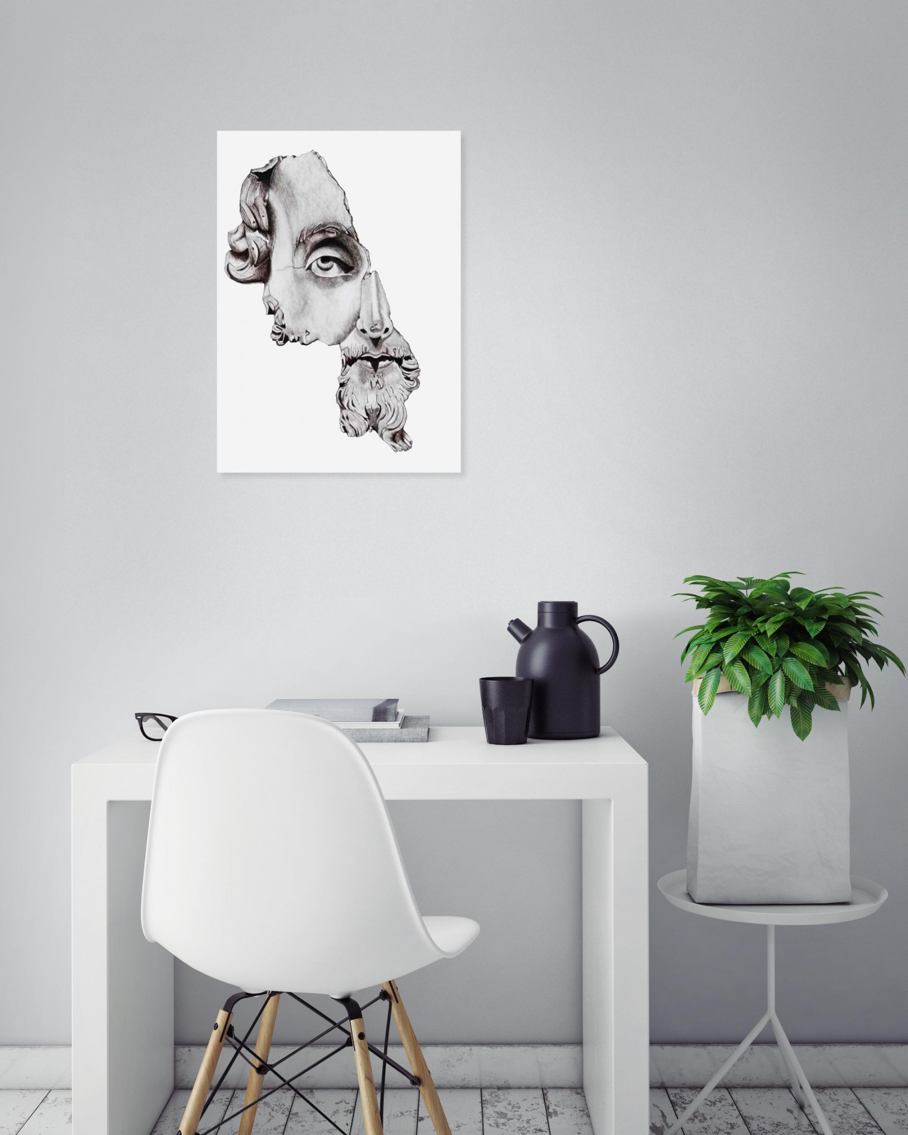 J.ATN, Marcus-Aurélius, drawing - Artalistic online contemporary art buying and selling gallery