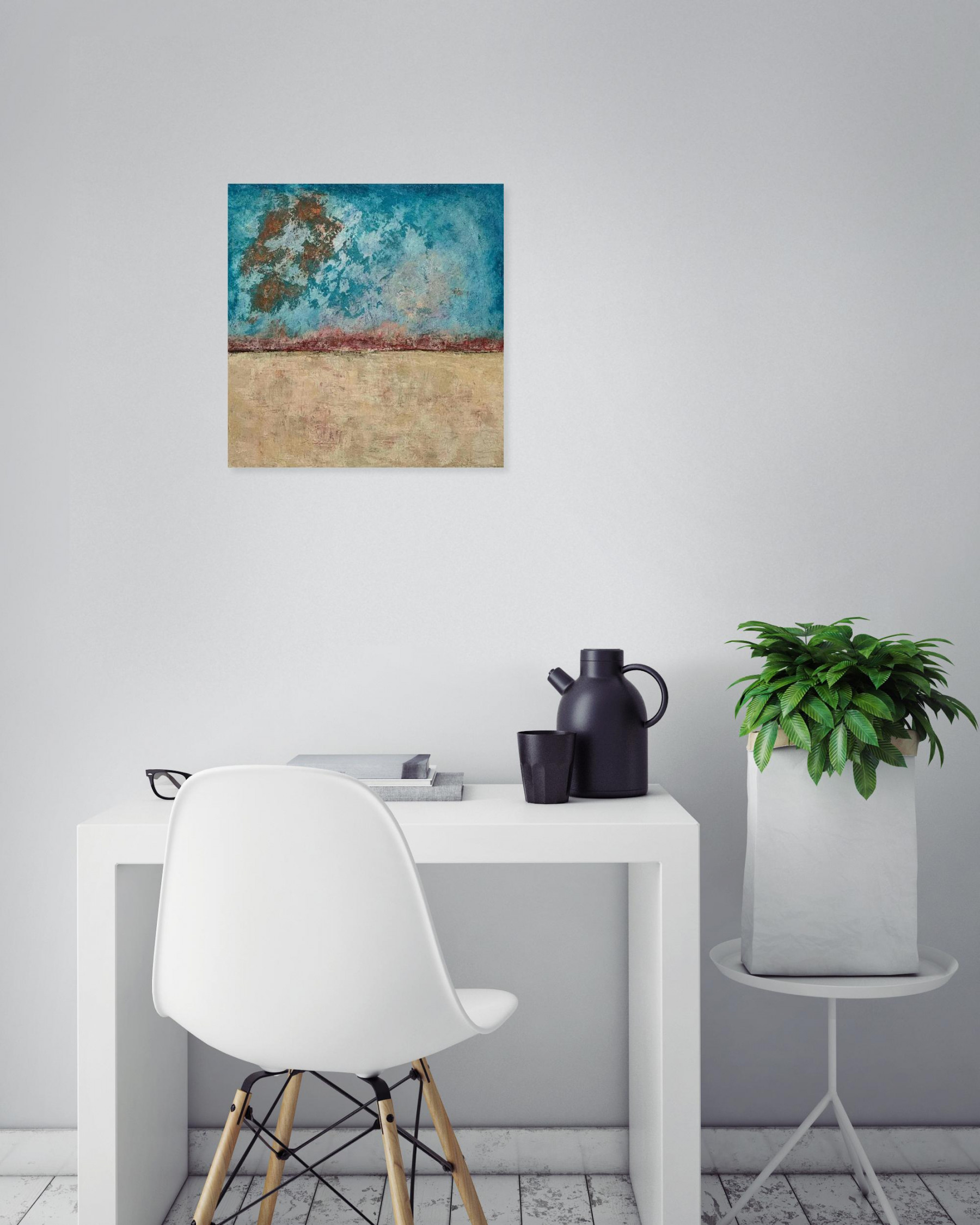 Valérie Titinsnaider, Landscape 1, painting - Artalistic online contemporary art buying and selling gallery