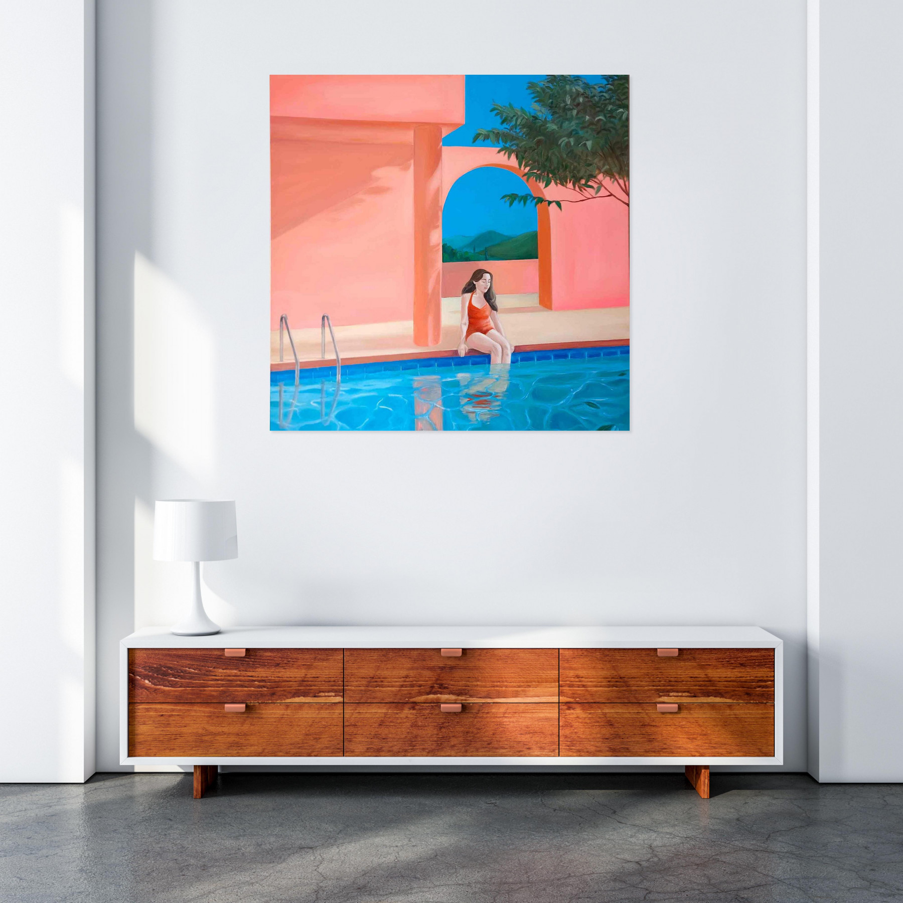Eléana Kulpa, Réflexion, painting - Artalistic online contemporary art buying and selling gallery