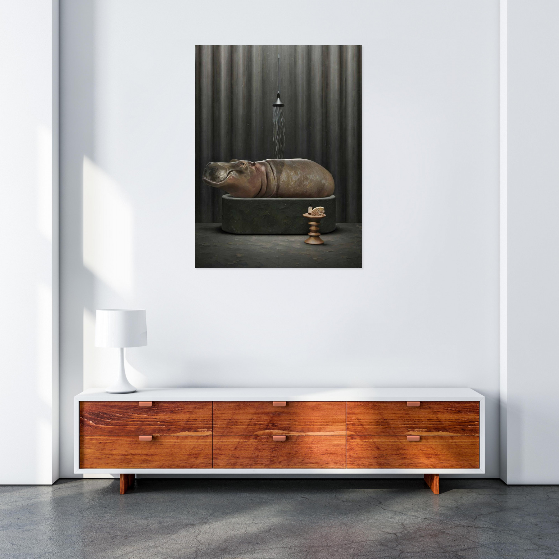 Mr Strange, Hippopotamus Bath, edition - Artalistic online contemporary art buying and selling gallery