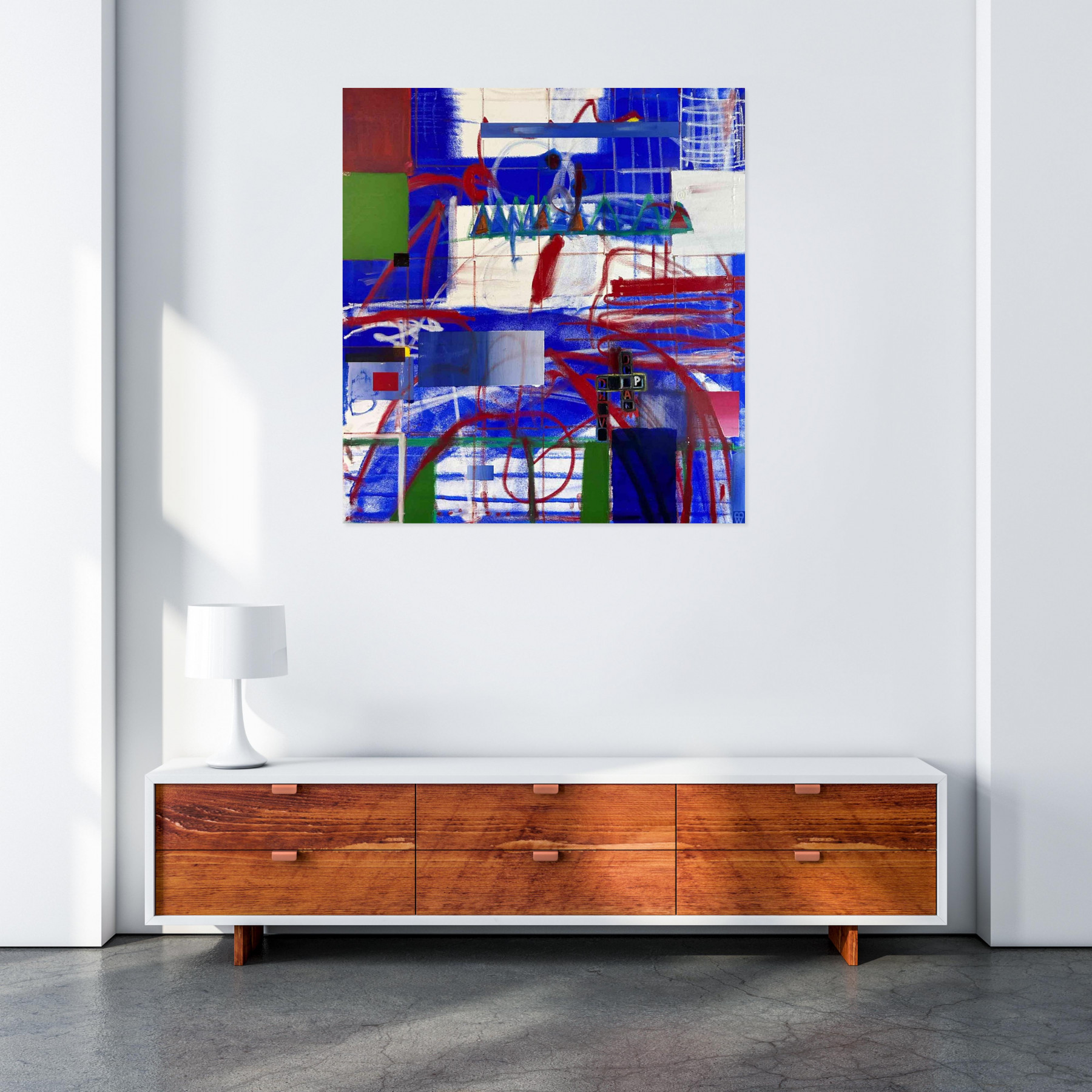 William Babret, The bottom, painting - Artalistic online contemporary art buying and selling gallery
