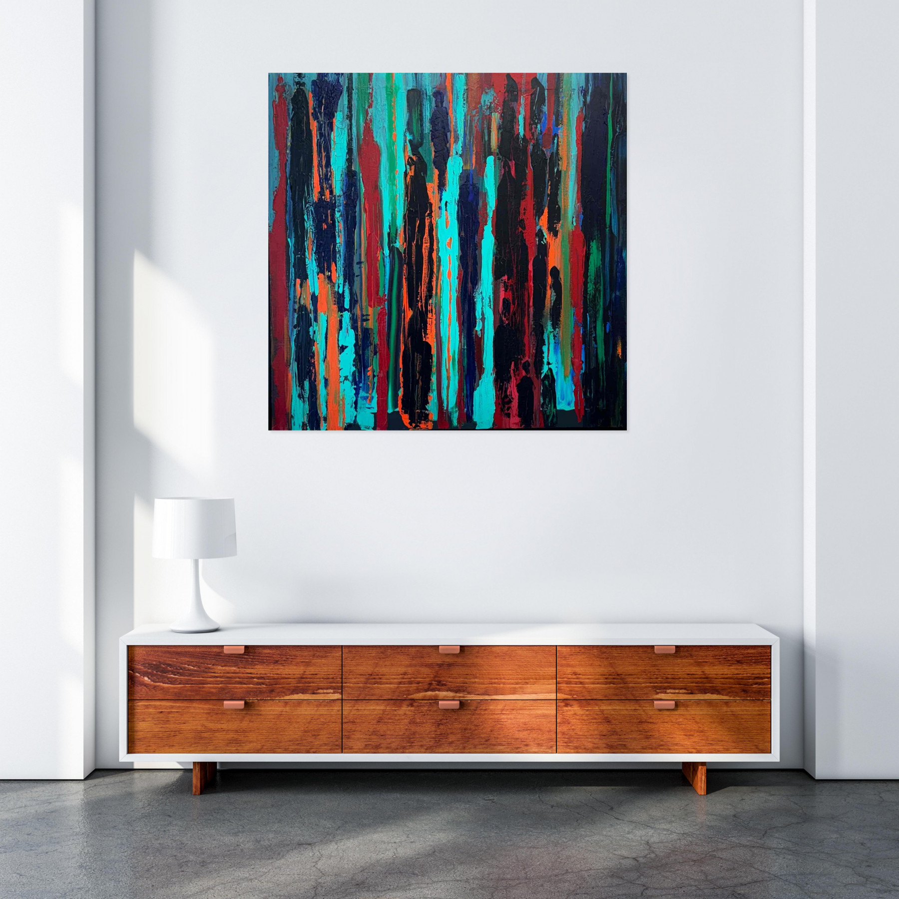 Amanda Bard, Colors, painting - Artalistic online contemporary art buying and selling gallery