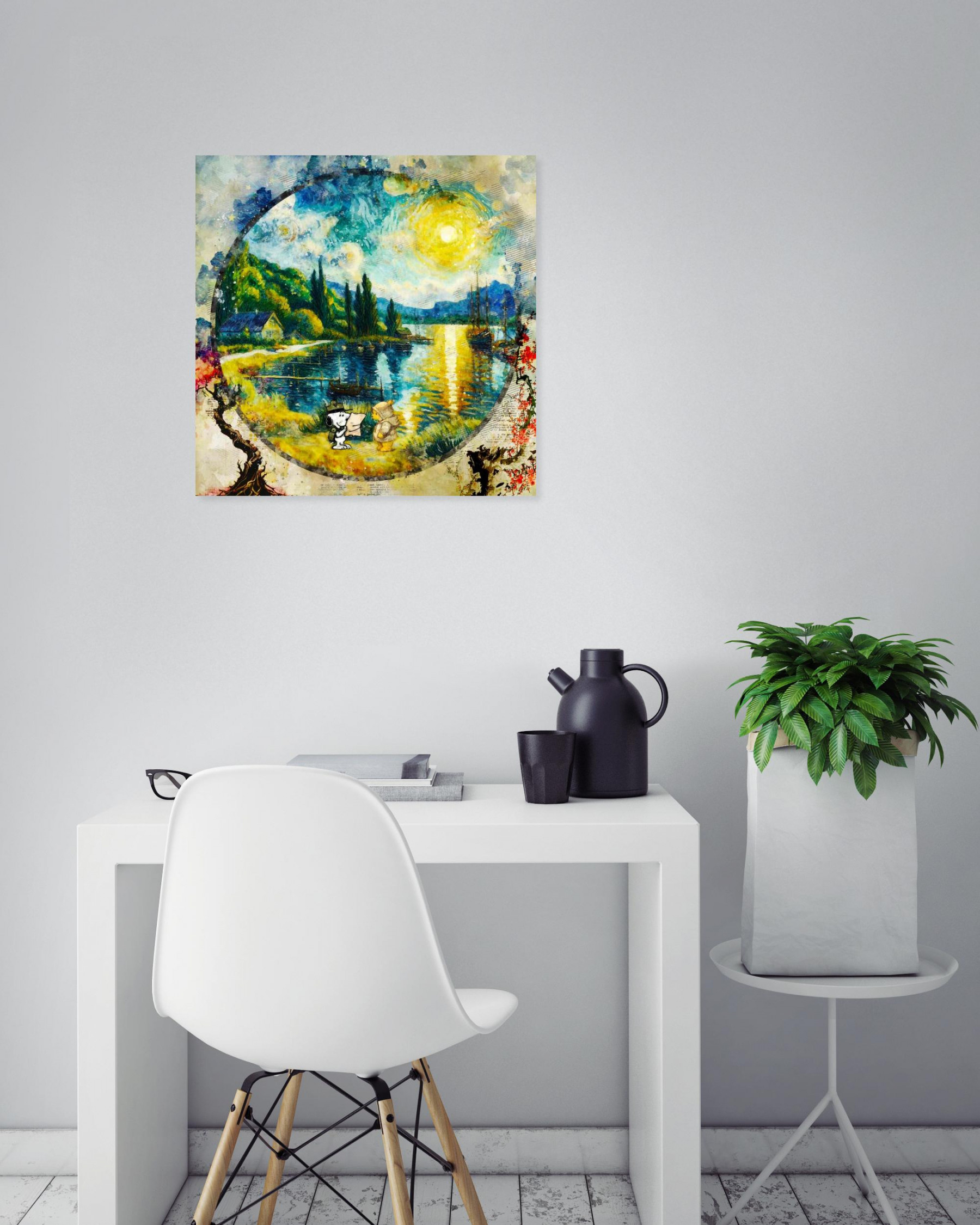 Benny Arte, Snoopy Promenade champêtre, edition - Artalistic online contemporary art buying and selling gallery