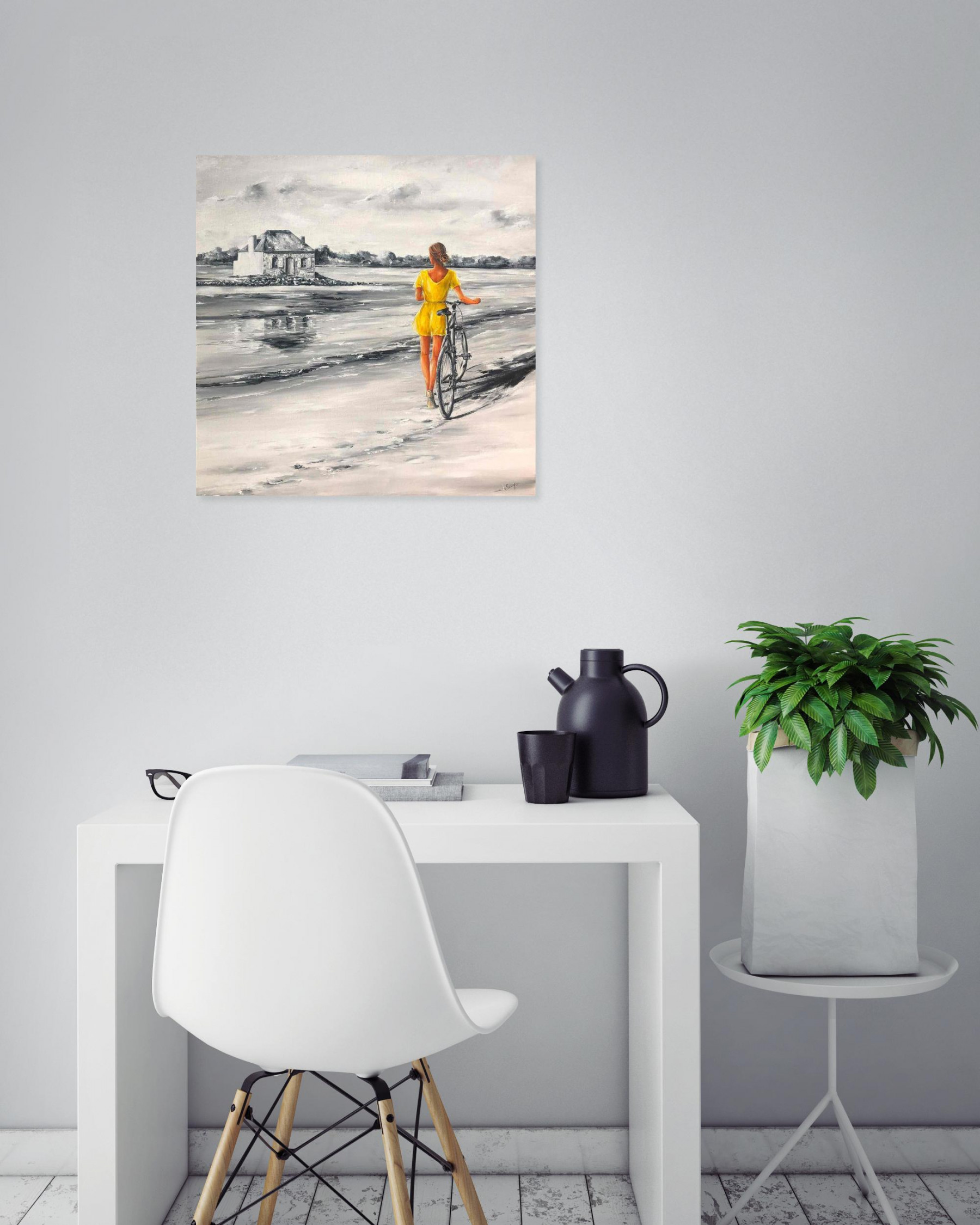 Marie-Laure Souq, Eternel Saint-Cado, painting - Artalistic online contemporary art buying and selling gallery