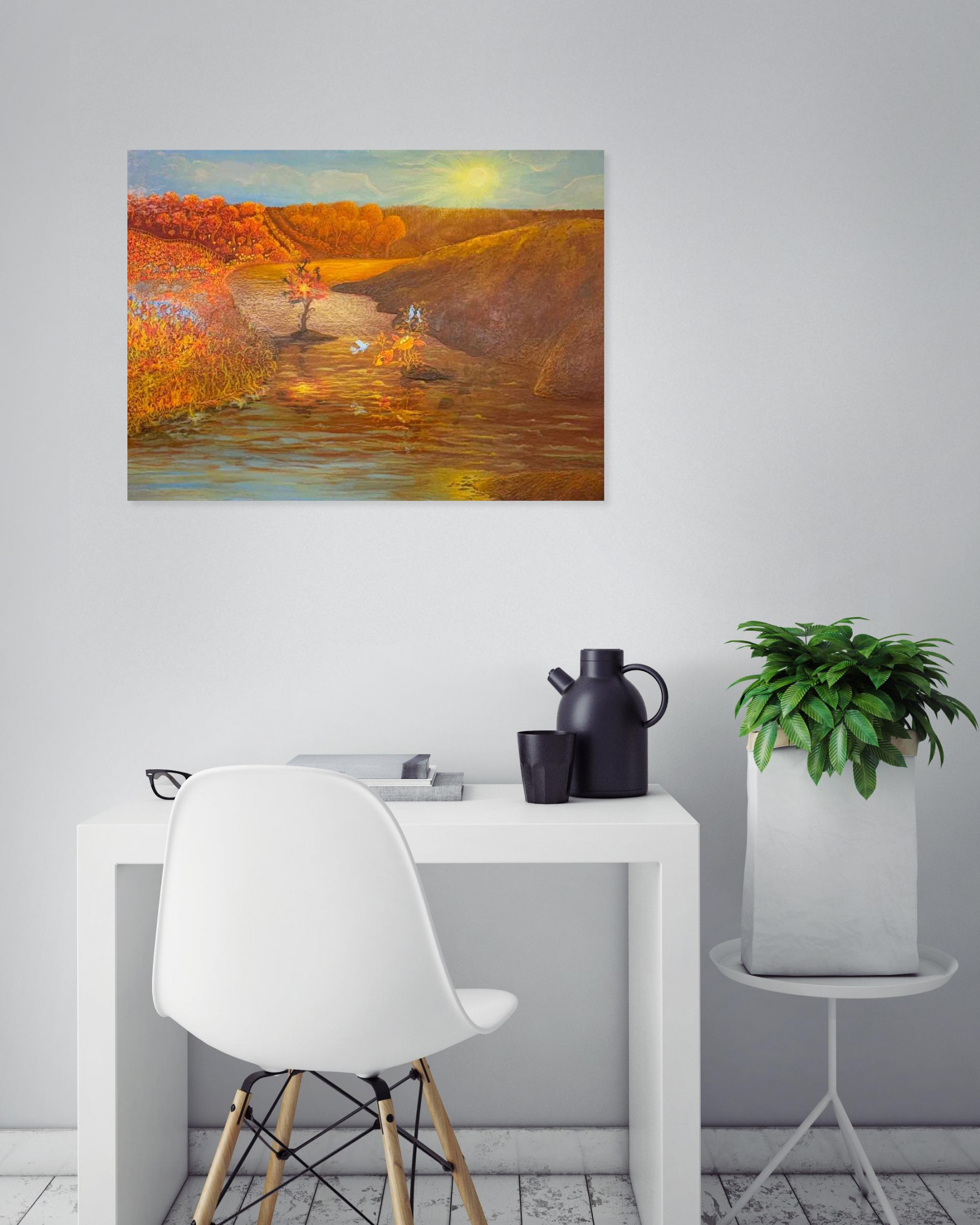 Emilie Pauly, Divine créature, painting - Artalistic online contemporary art buying and selling gallery