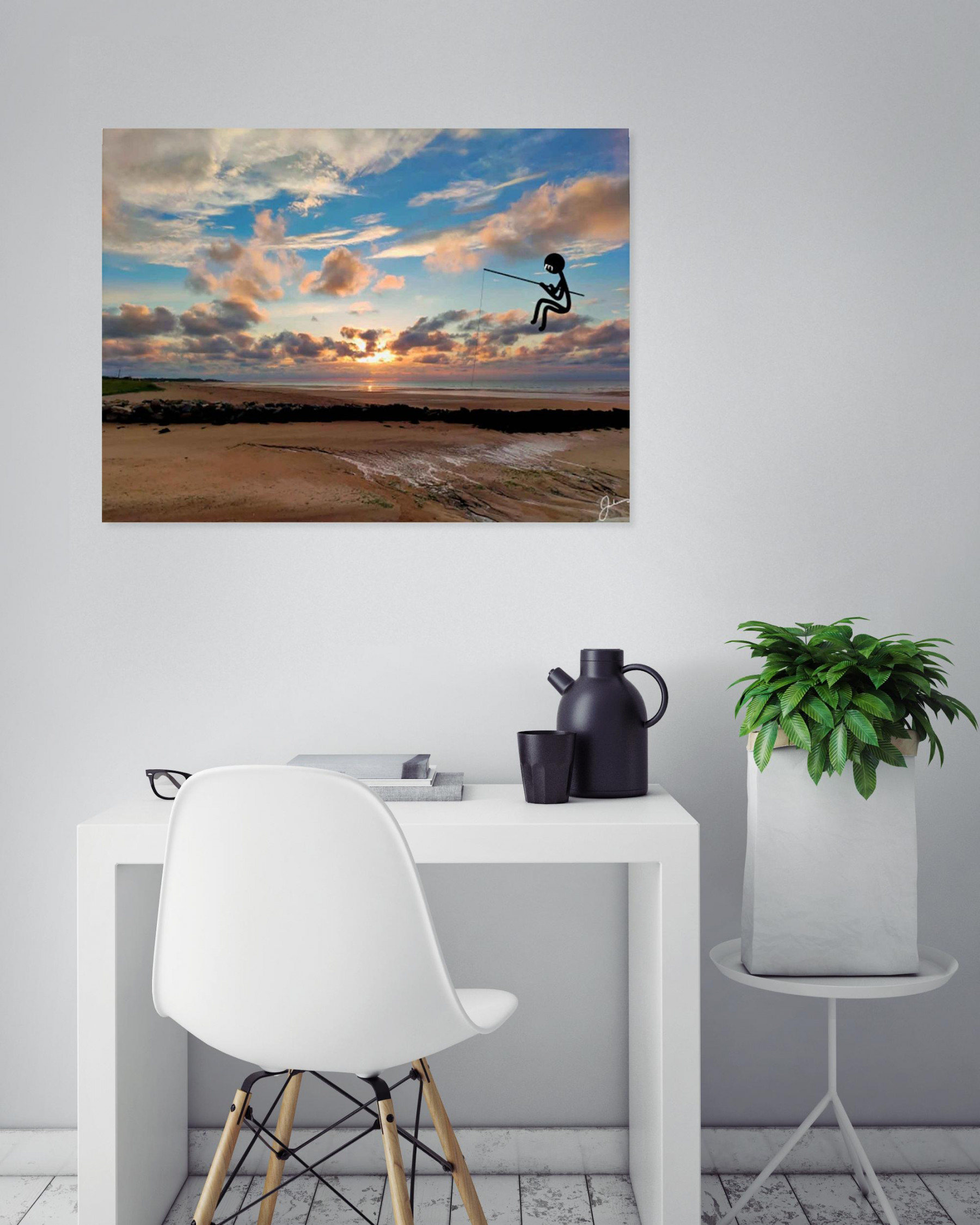Jia Li, Pêcheur des nuages normands, photo - Artalistic online contemporary art buying and selling gallery