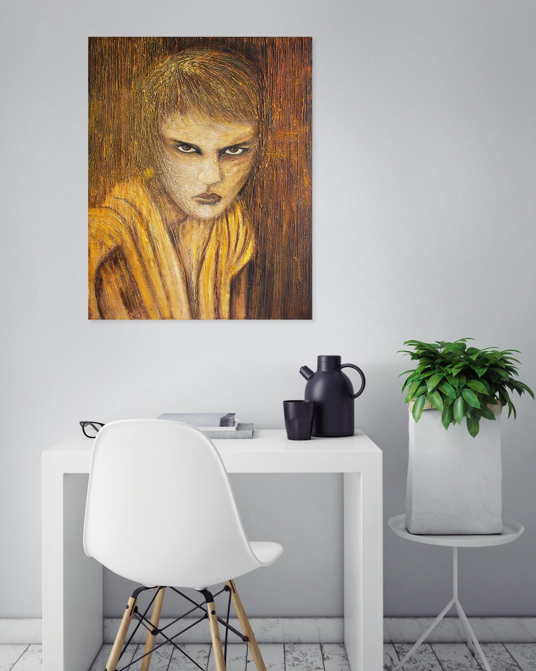 NGM, Le dépit, painting - Artalistic online contemporary art buying and selling gallery