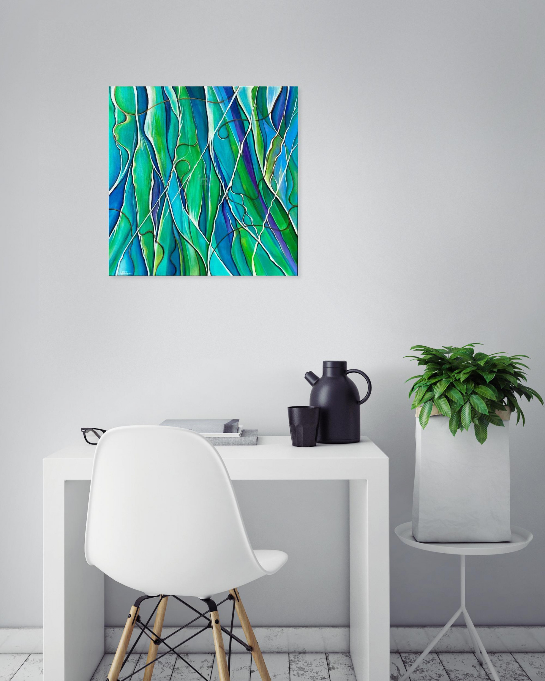 Annemarie Laffont, Vivace, painting - Artalistic online contemporary art buying and selling gallery