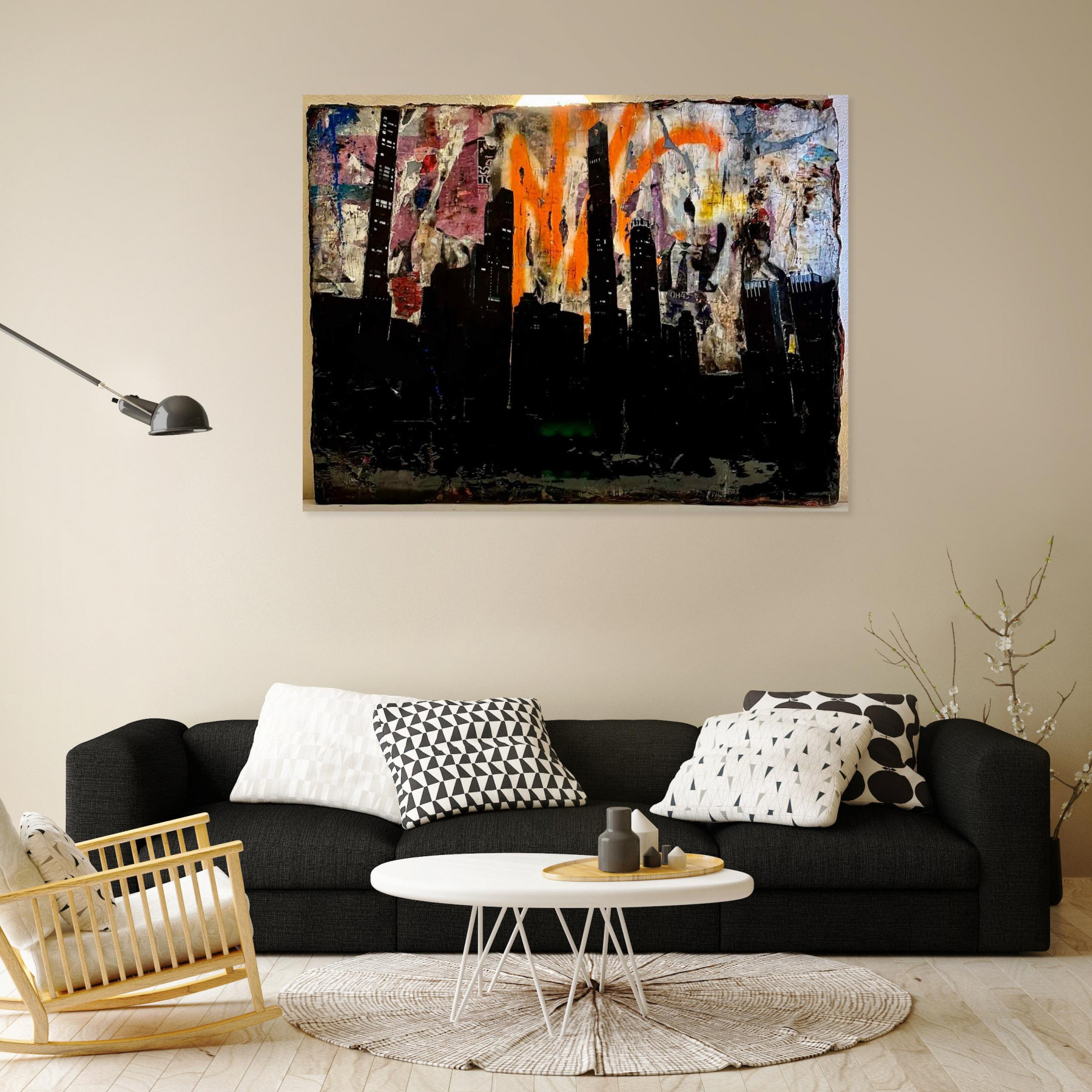 Fa2b, From central Park, painting - Artalistic online contemporary art buying and selling gallery