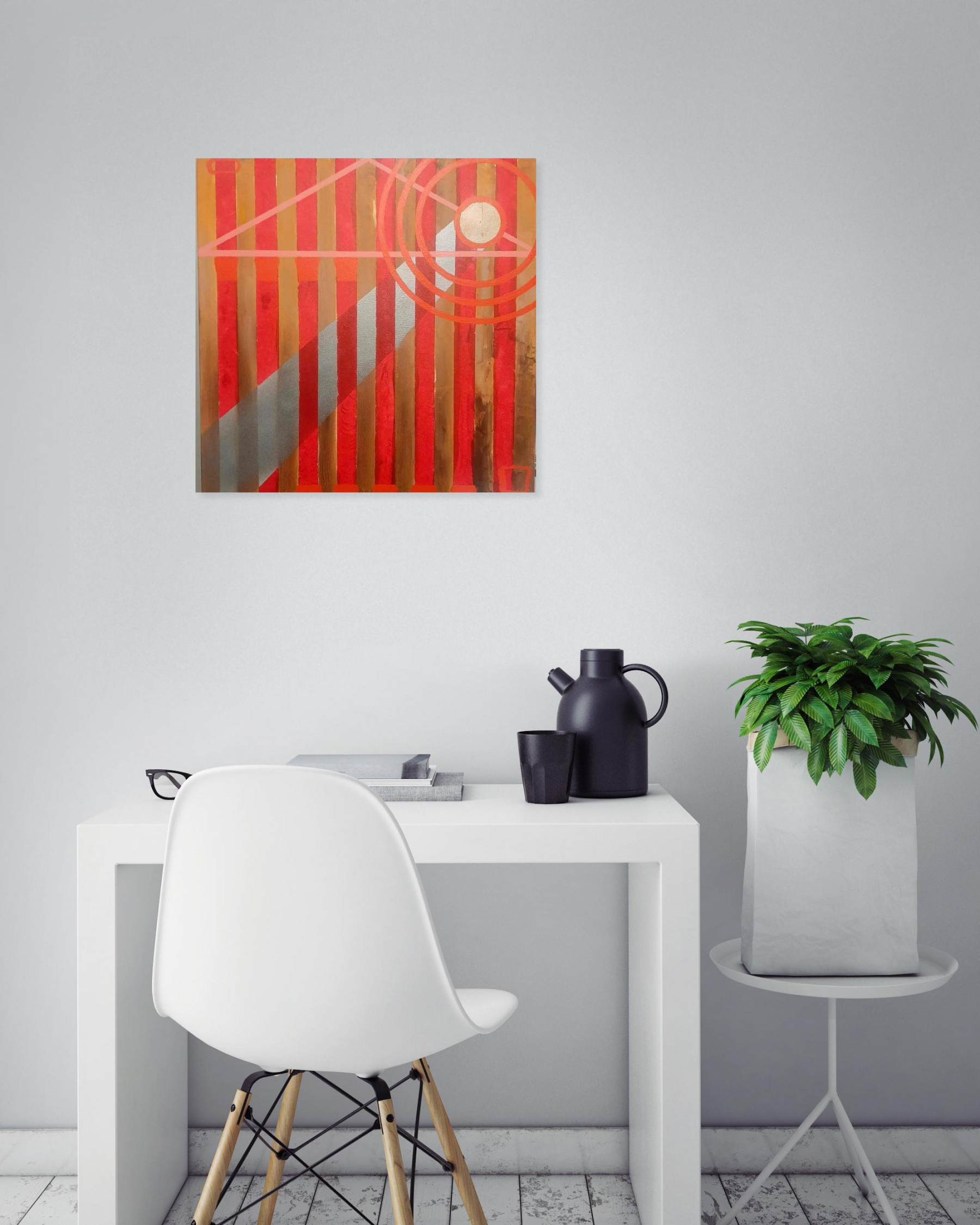 A-Wibaa, Panthéon, painting - Artalistic online contemporary art buying and selling gallery