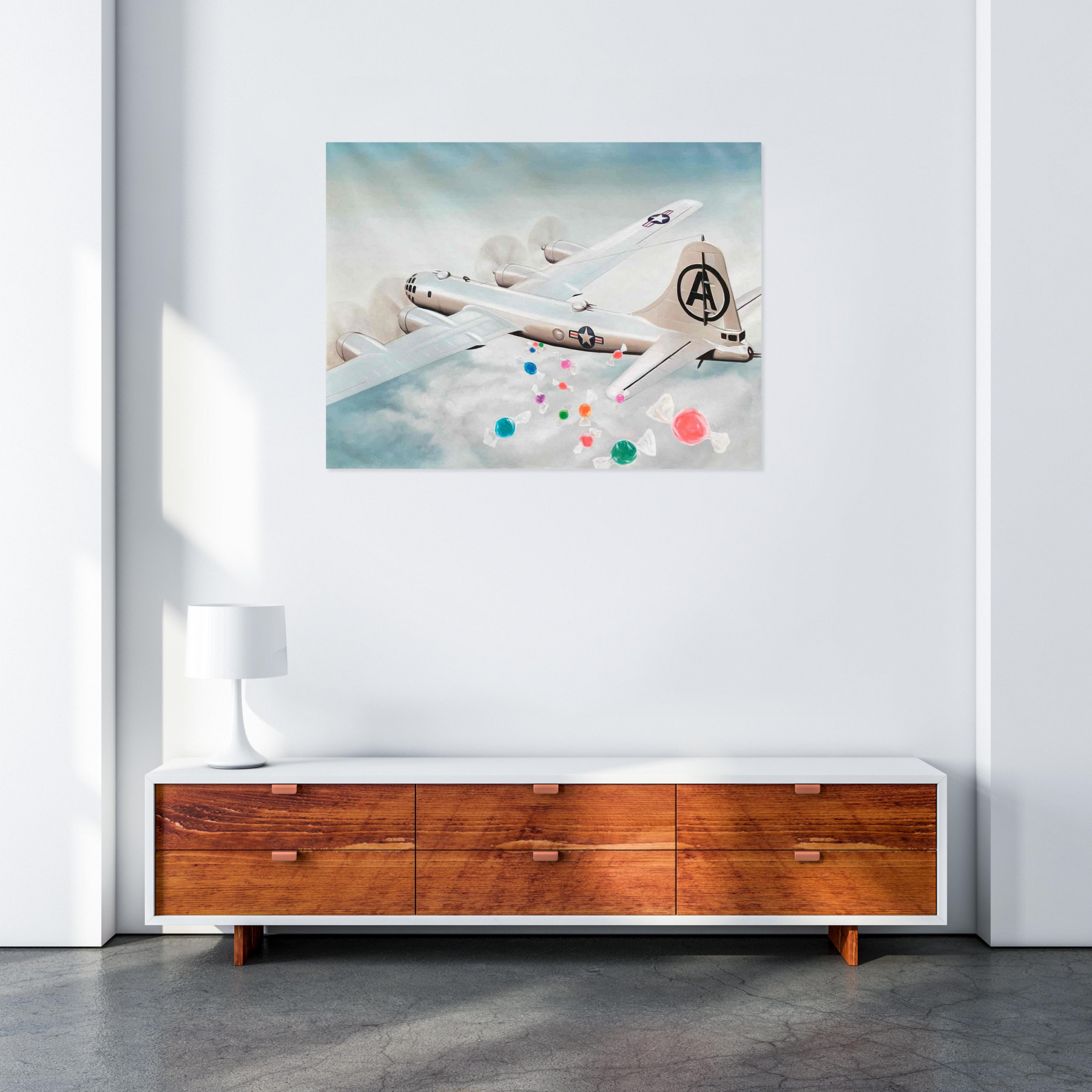Mr Strange, Bonbombardier, painting - Artalistic online contemporary art buying and selling gallery