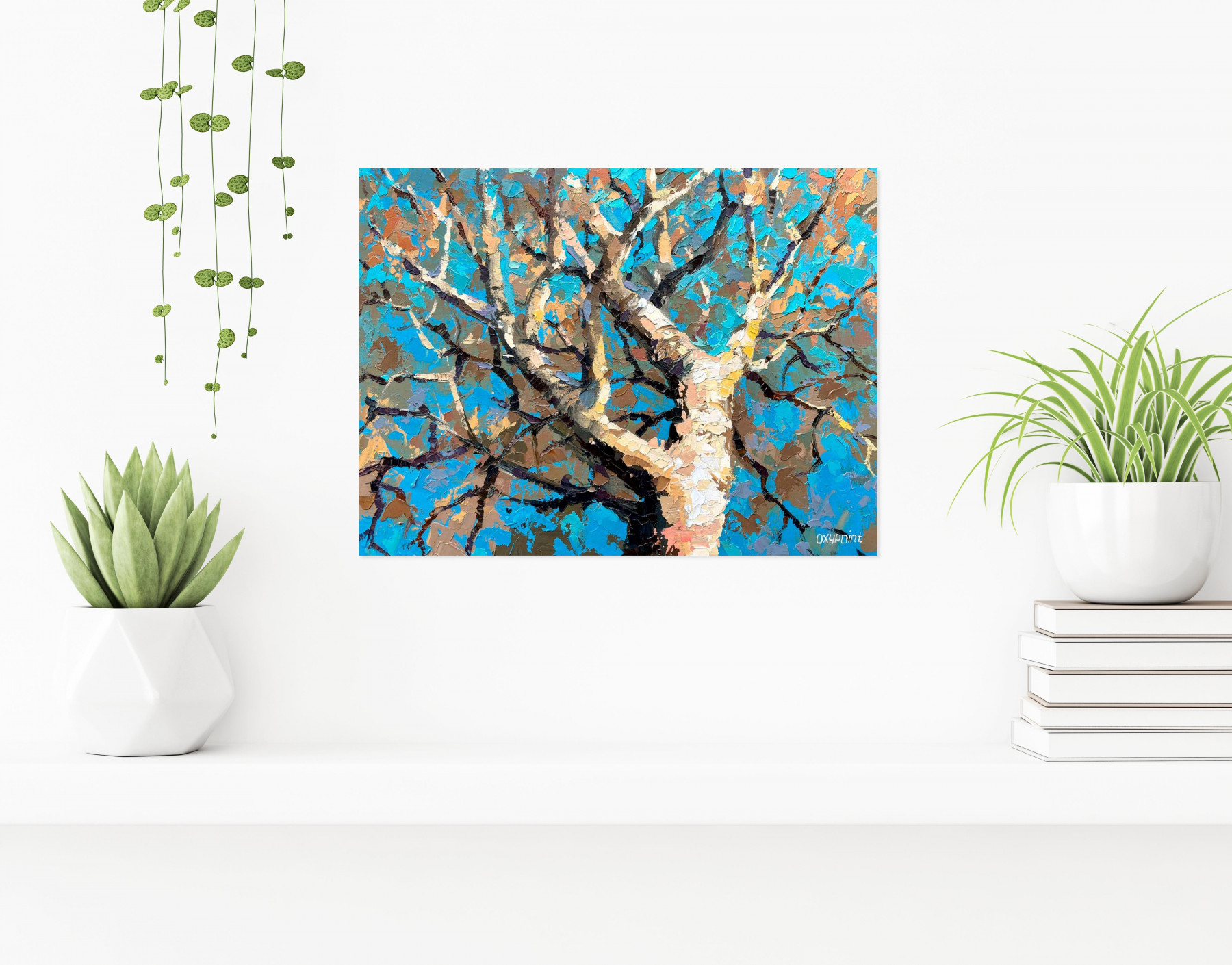 Oxypoint, Keeper of times, painting - Artalistic online contemporary art buying and selling gallery
